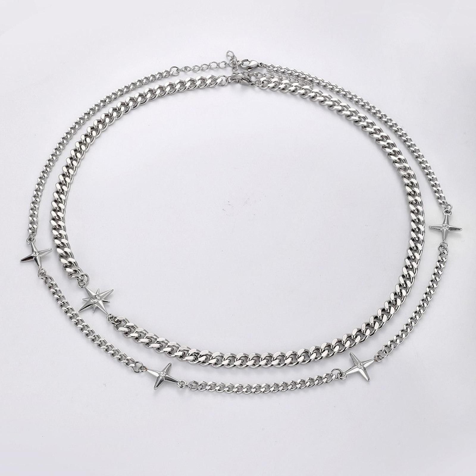 Jewelry Layered Star Necklace Size ONE SIZE - 4 Thumbnail