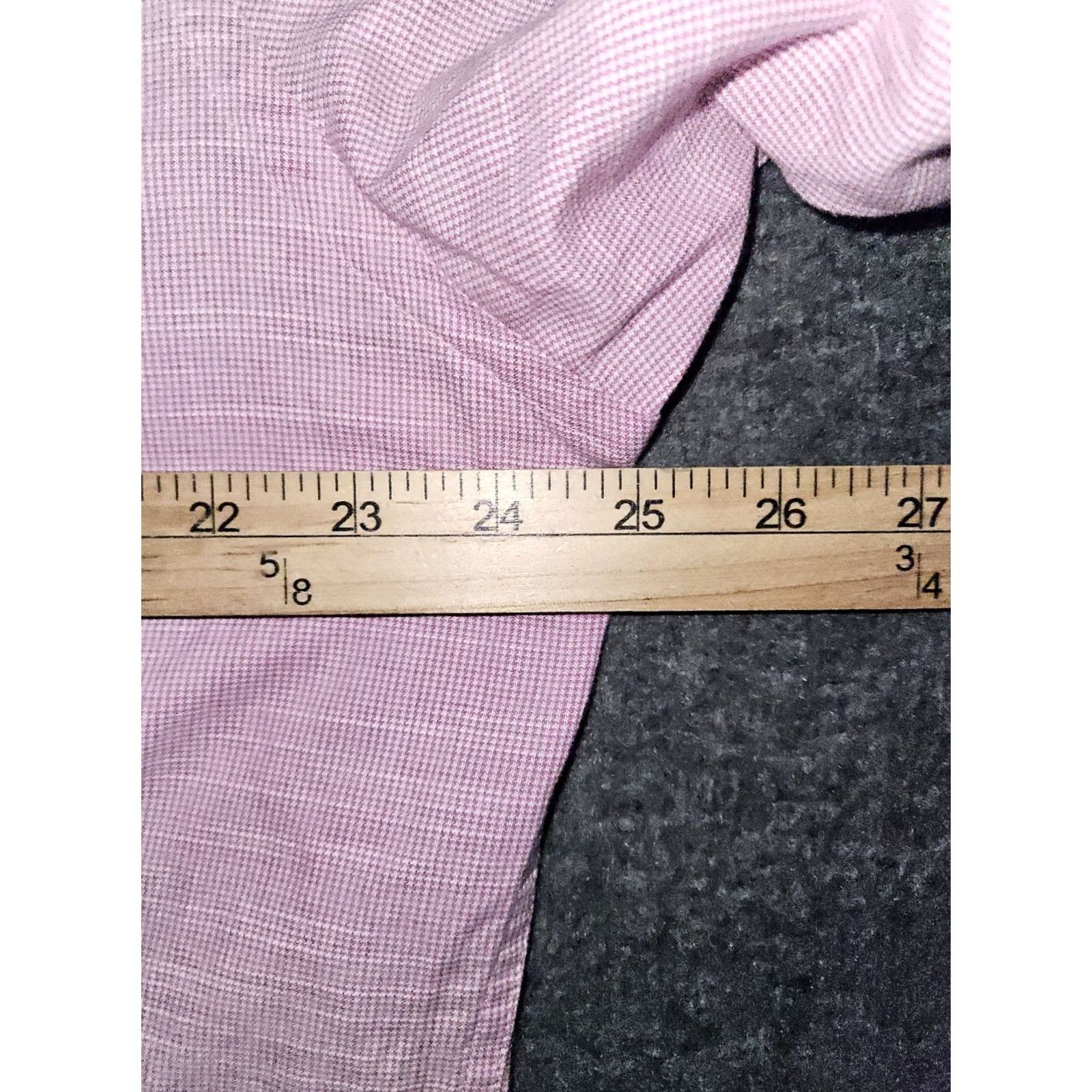 Peter Millar Peter Millar Button-Up Shirt Men's L Mauve Long Sleeve Pocket Workwear Size US L / EU 52-54 / 3 - 3 Thumbnail