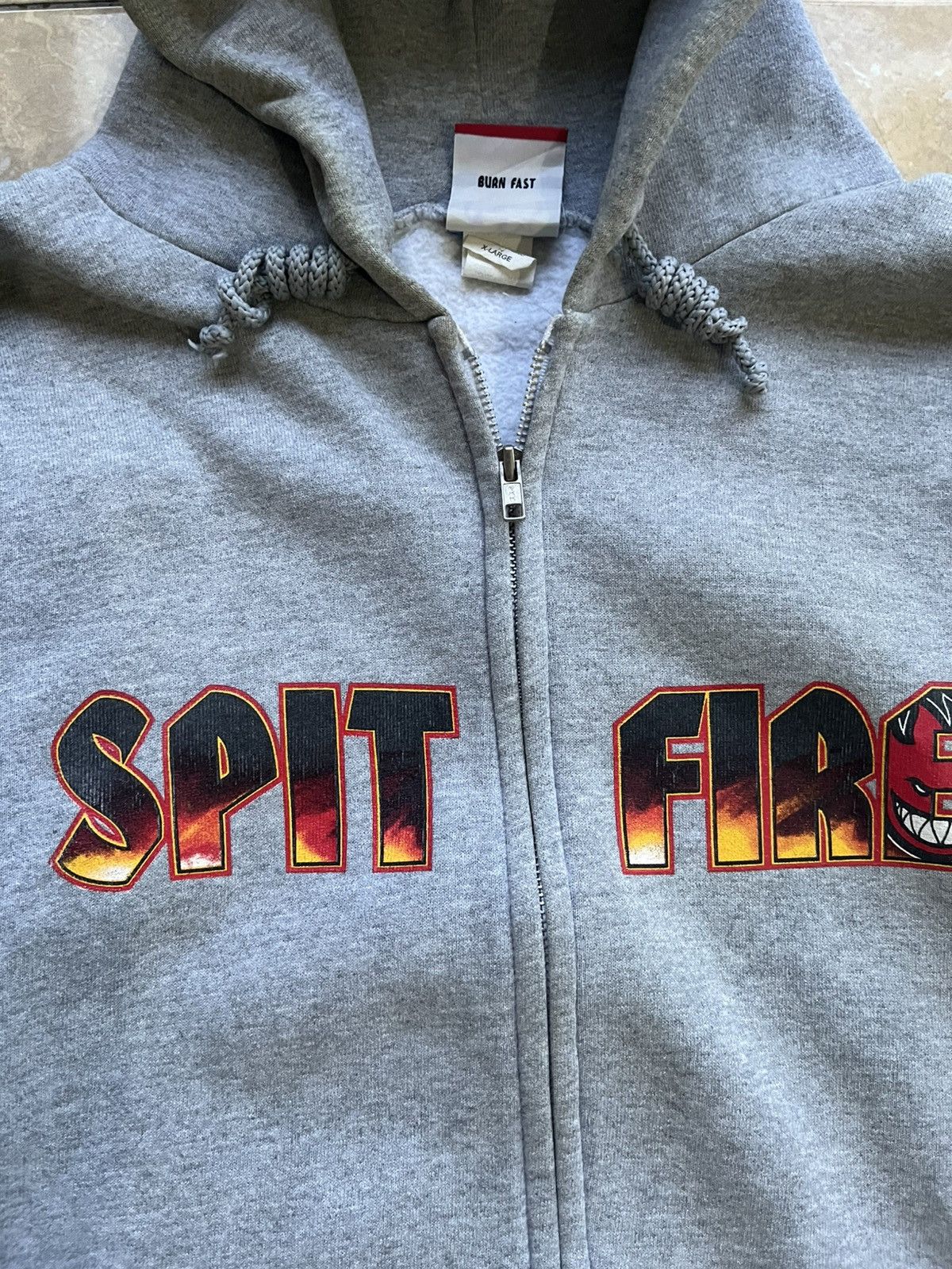 Spitfire Spitfire Hoodie Zipper x Vintage Size US XL / EU 56 / 4 - 4 Thumbnail