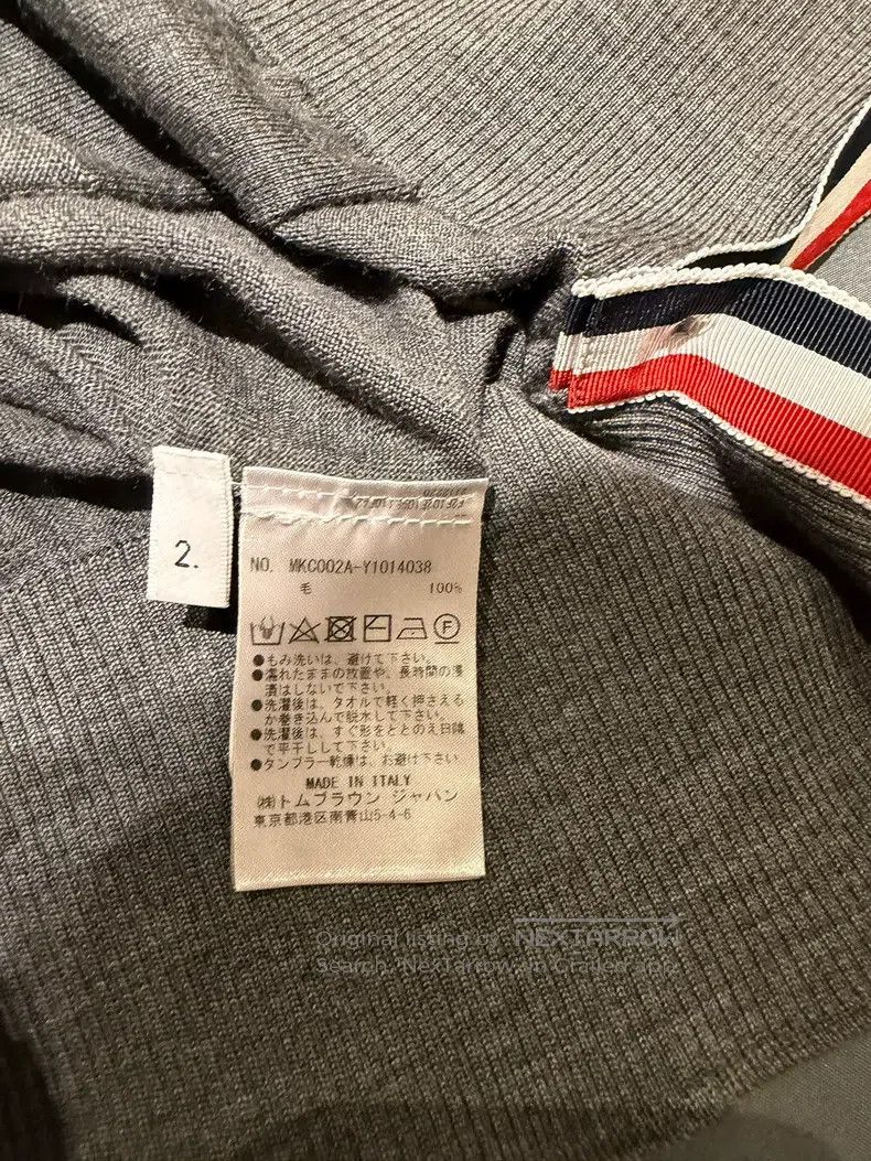 Thom Browne Thom Browne Wool Cardigan Size US M / EU 48-50 / 2 - 4 Thumbnail