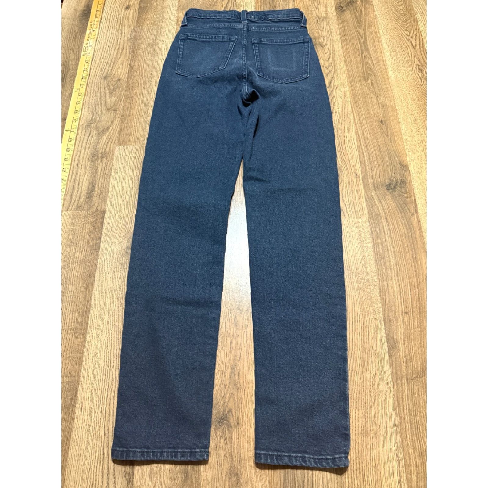 Vintage Universal Thread Jeans Women's 00 Denim Mid Rise Slim 80s 5-Pocket Blue NWT Jeans Womens Fit Slim Size 24" / US 00 / IT 34 - 2 Thumbnail