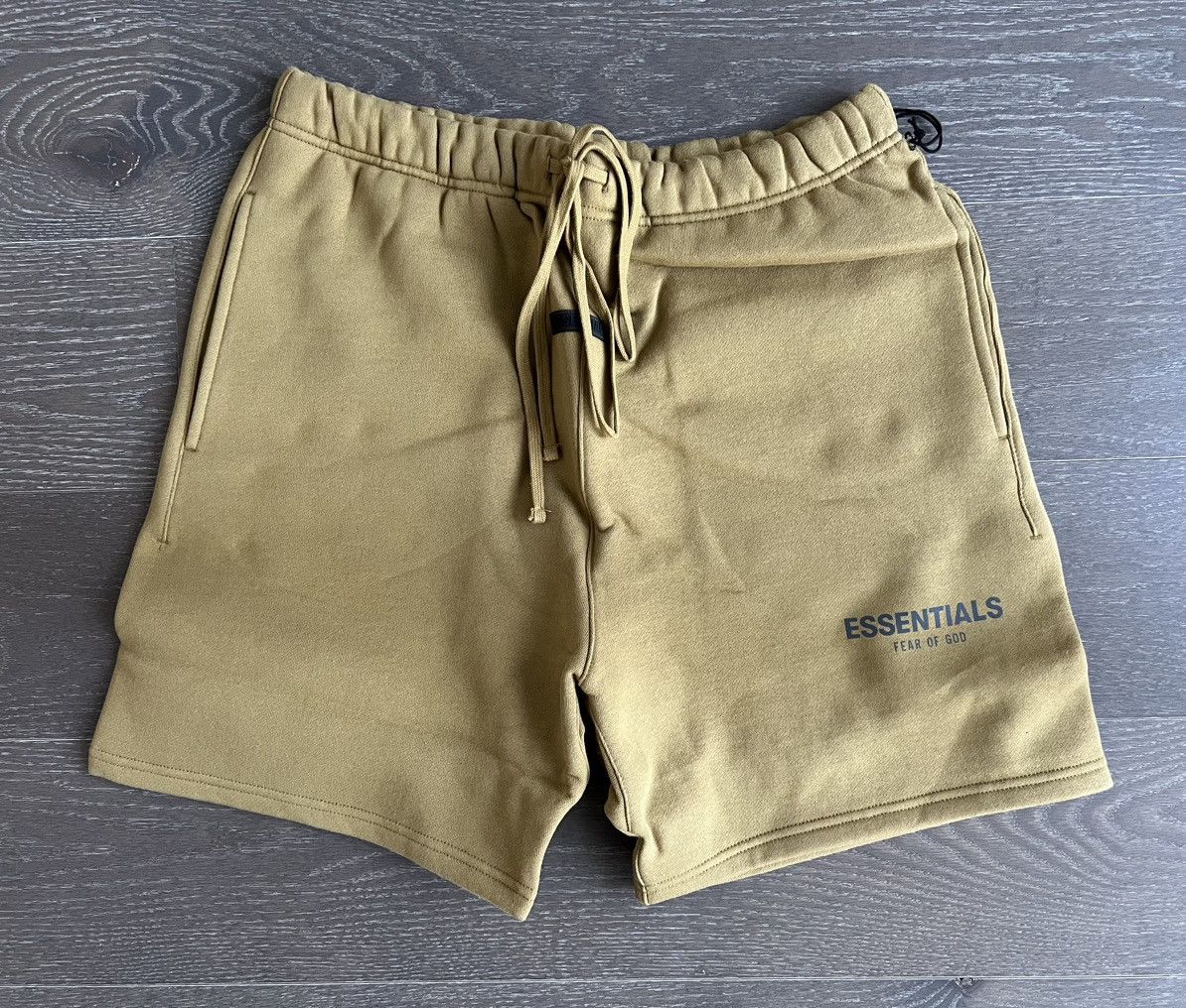 Fear of God Size XXS Sweat Shorts Amber Brown | Grailed