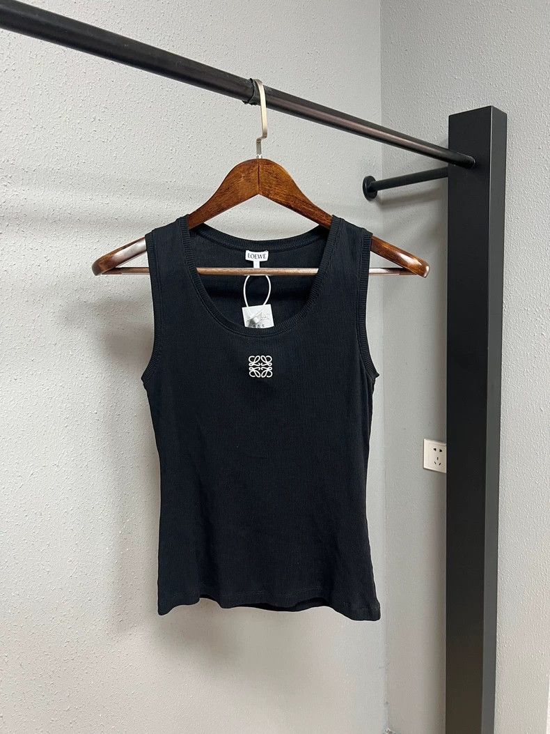 Loewe LOEWE Black slogan vest Size M / US 6-8 / IT 42-44 - 1 Thumbnail