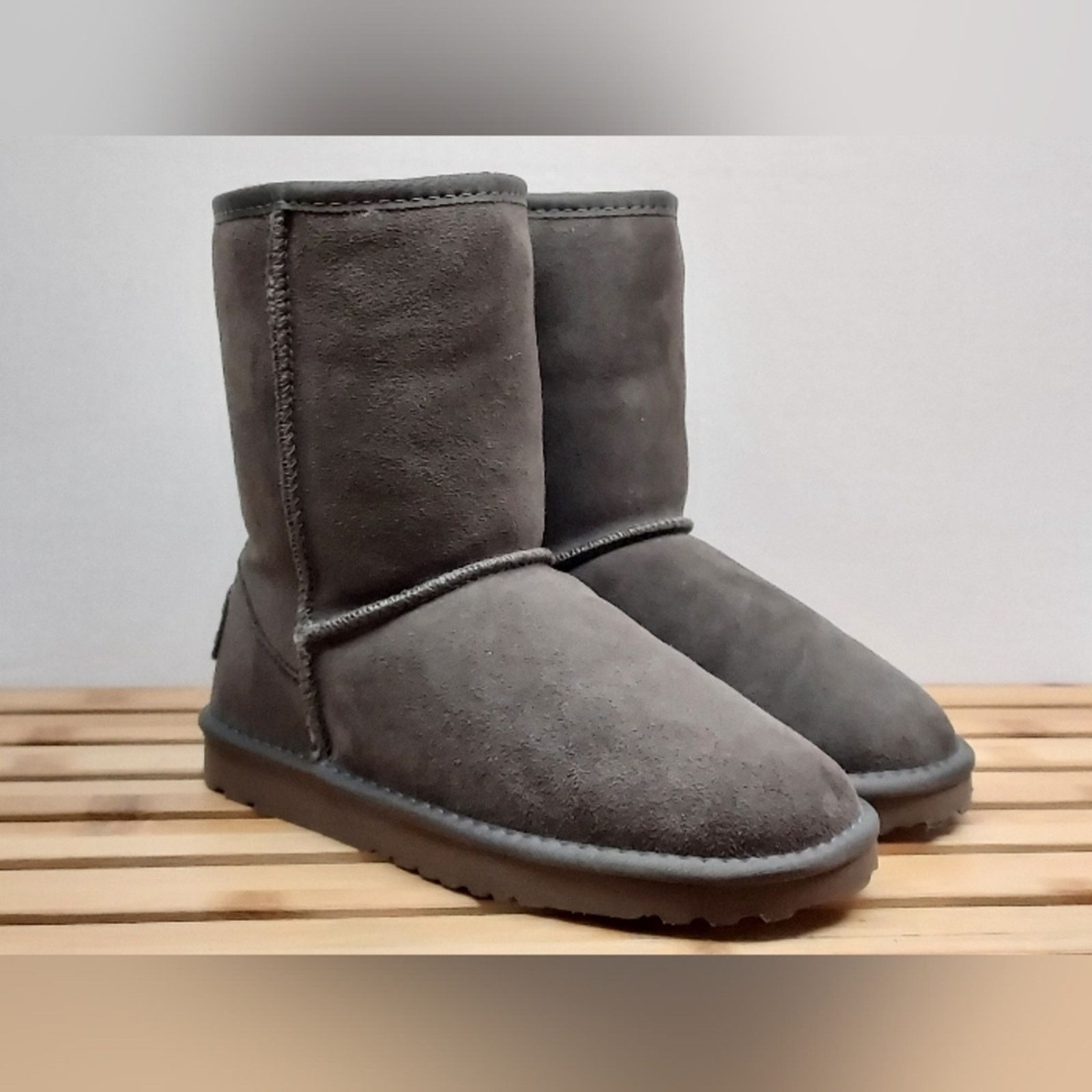 Other Ausland Womens | Grey Water Resistant Winter Boots Size 6.5 Size US 6.5 / IT 36.5 - 2 Thumbnail