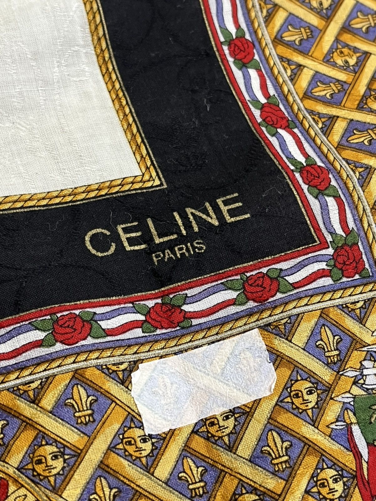 Celine Vintage Celine Handkerchief / Bandana / Neckerchief Size ONE SIZE - 8 Thumbnail