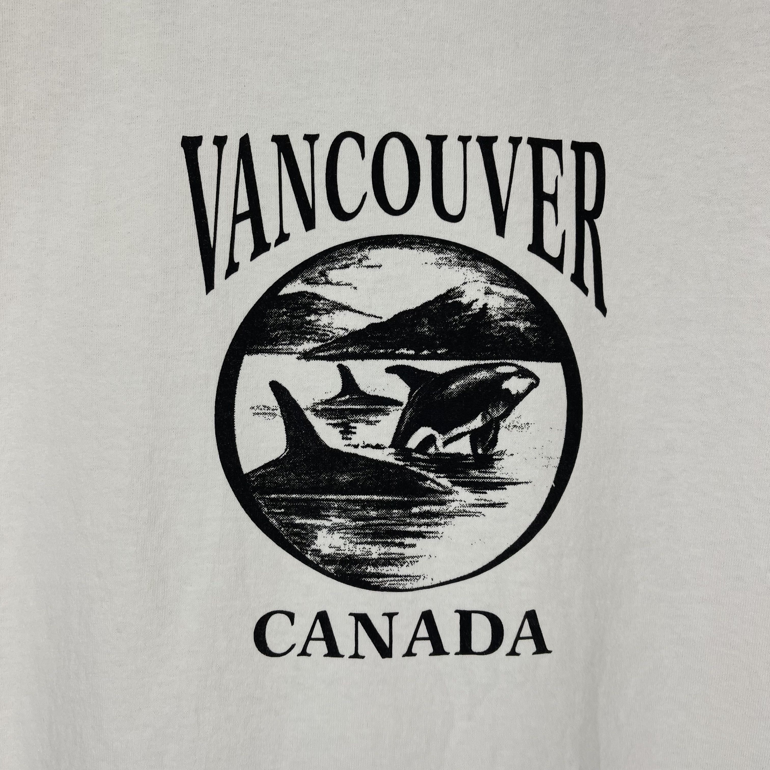 Alstyle Vintage VANCOUVER CANADA Crew Neck T Shirt #1747/07 Size US S / EU 44-46 / 1 - 2 Thumbnail