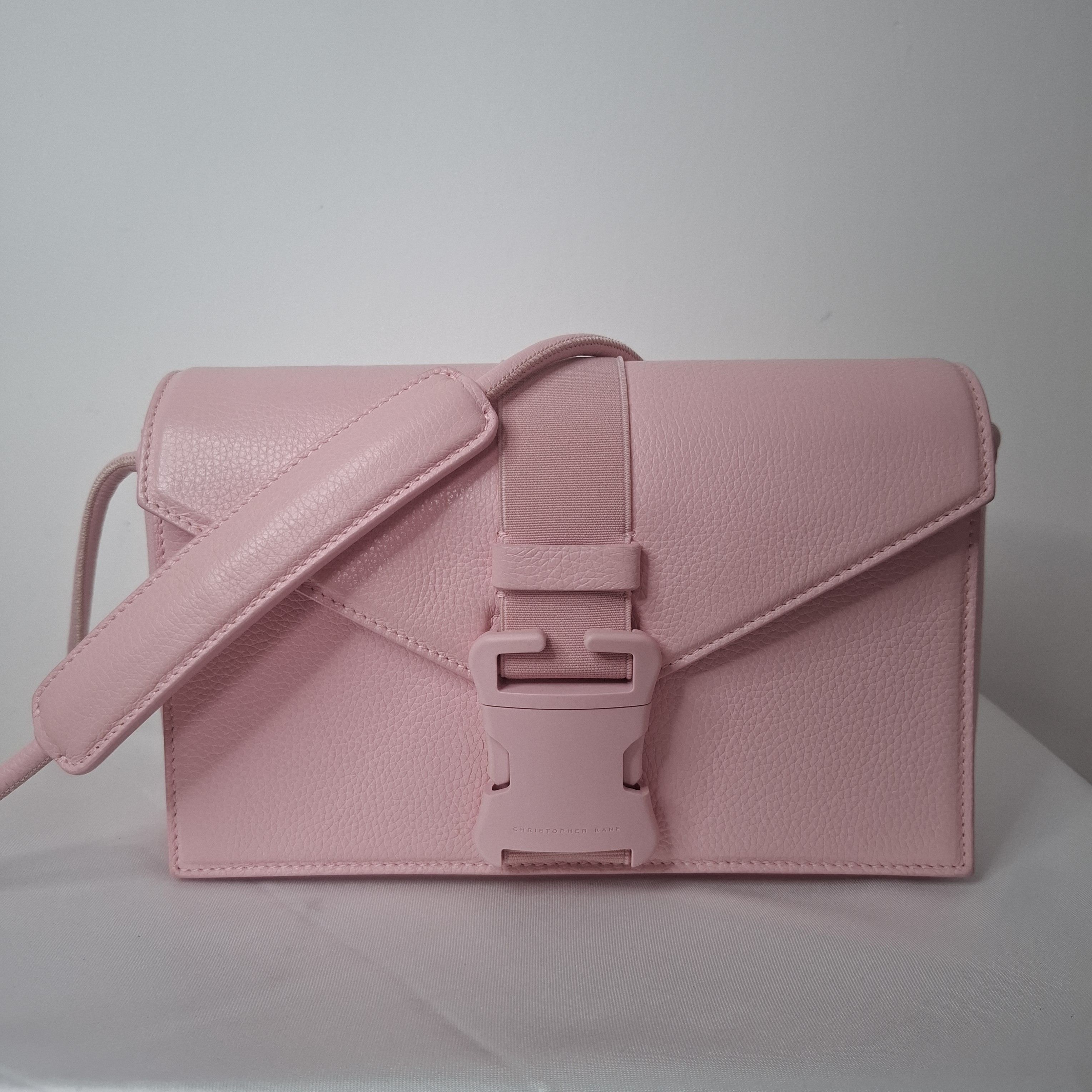 Christopher Kane CHRISTOPHER KANE Pink Safety Buckle Devine Crossbody Bag Size ONE SIZE - 1 Thumbnail