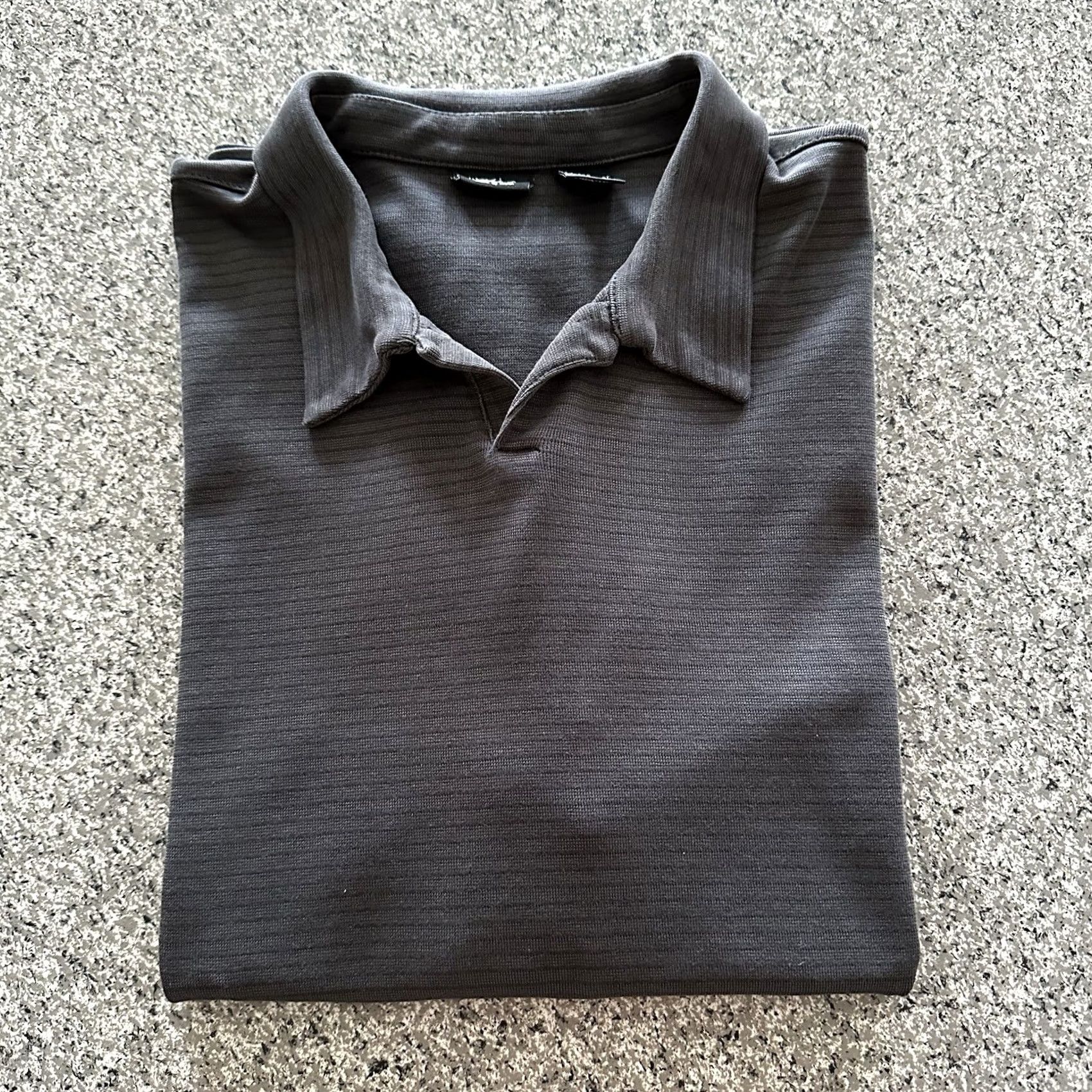Mossimo Mossimo Vintage Polo Shirt Mens L Gray Striped Classic Fit Size US L / EU 52-54 / 3 - 2 Thumbnail