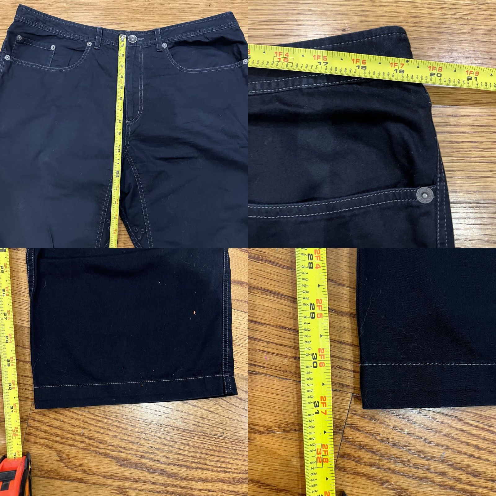 The North Face The North Face Cryptic Pants Black 38x31 Cotton Zip Front Regular Rise Men Size US 38 / EU 54 - 8 Thumbnail