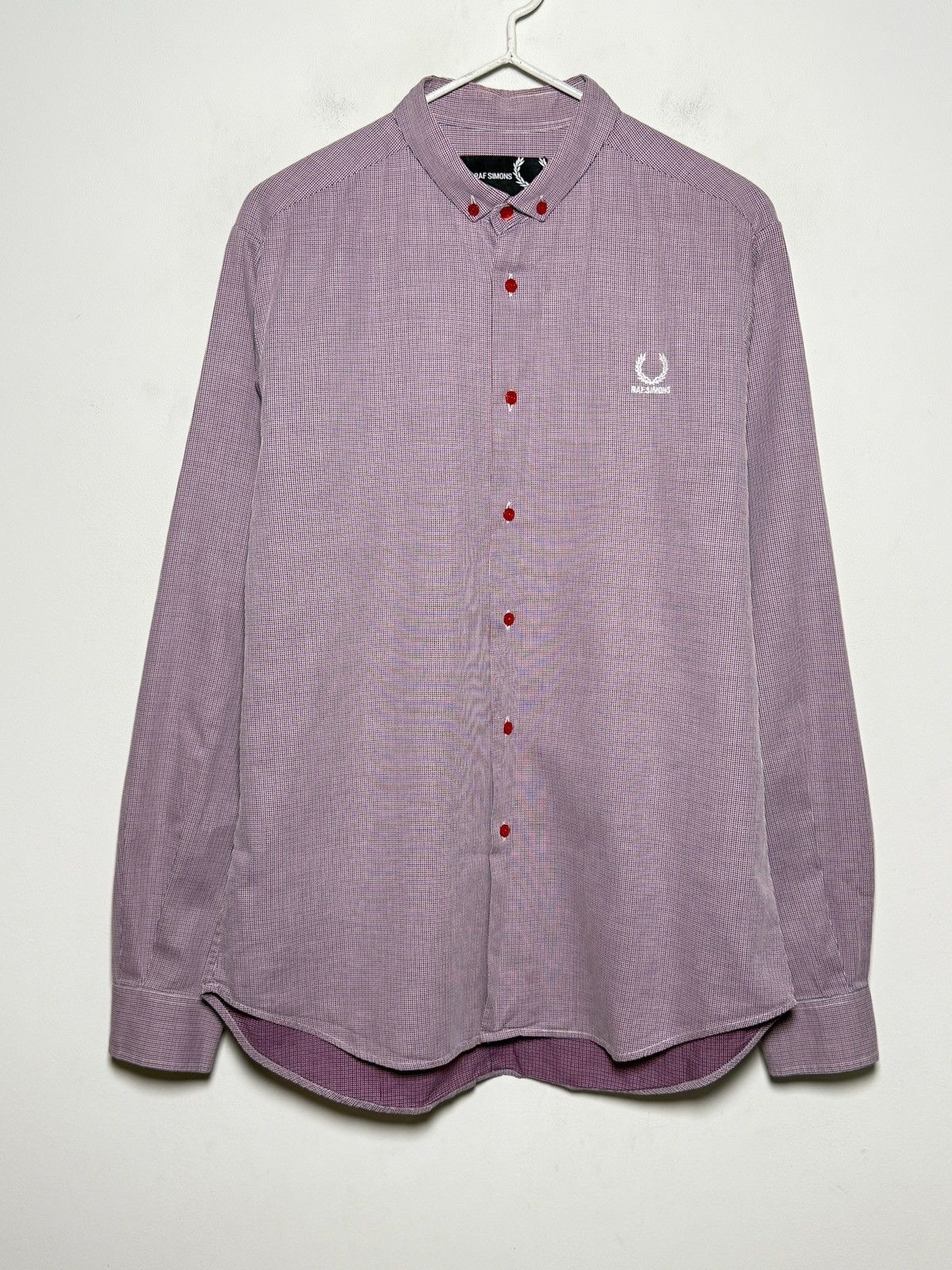 Raf Simons x Fred Perry Microcheck Shirt