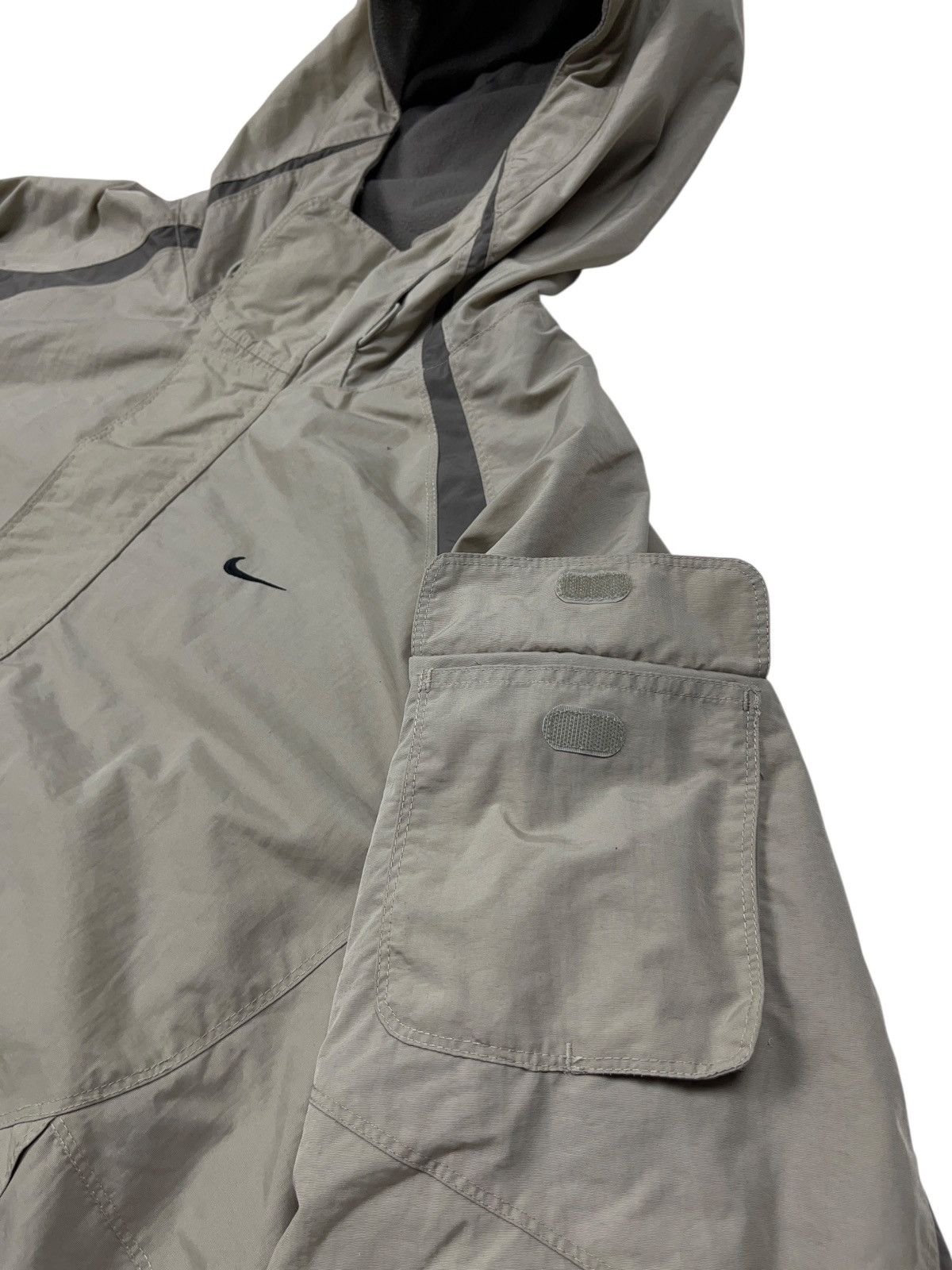 Nike Vintage y2k Nike Reversible Jacket Nylon/Fleece Size US L / EU 52-54 / 3 - 6 Thumbnail