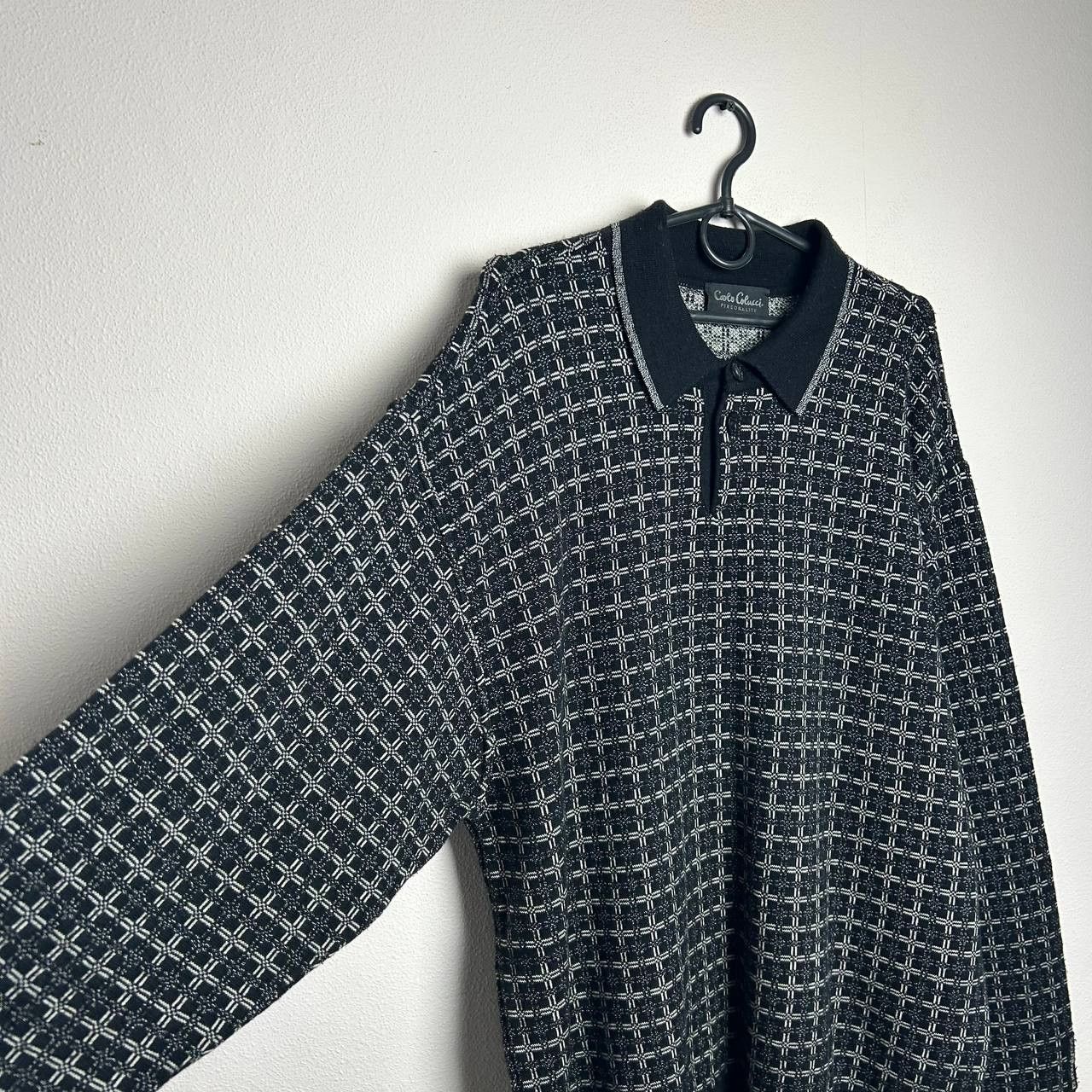 Carlo Colucci Vintage Carlo Colucci Graphic luxury streetwear sweater Size US L / EU 52-54 / 3 - 5 Thumbnail
