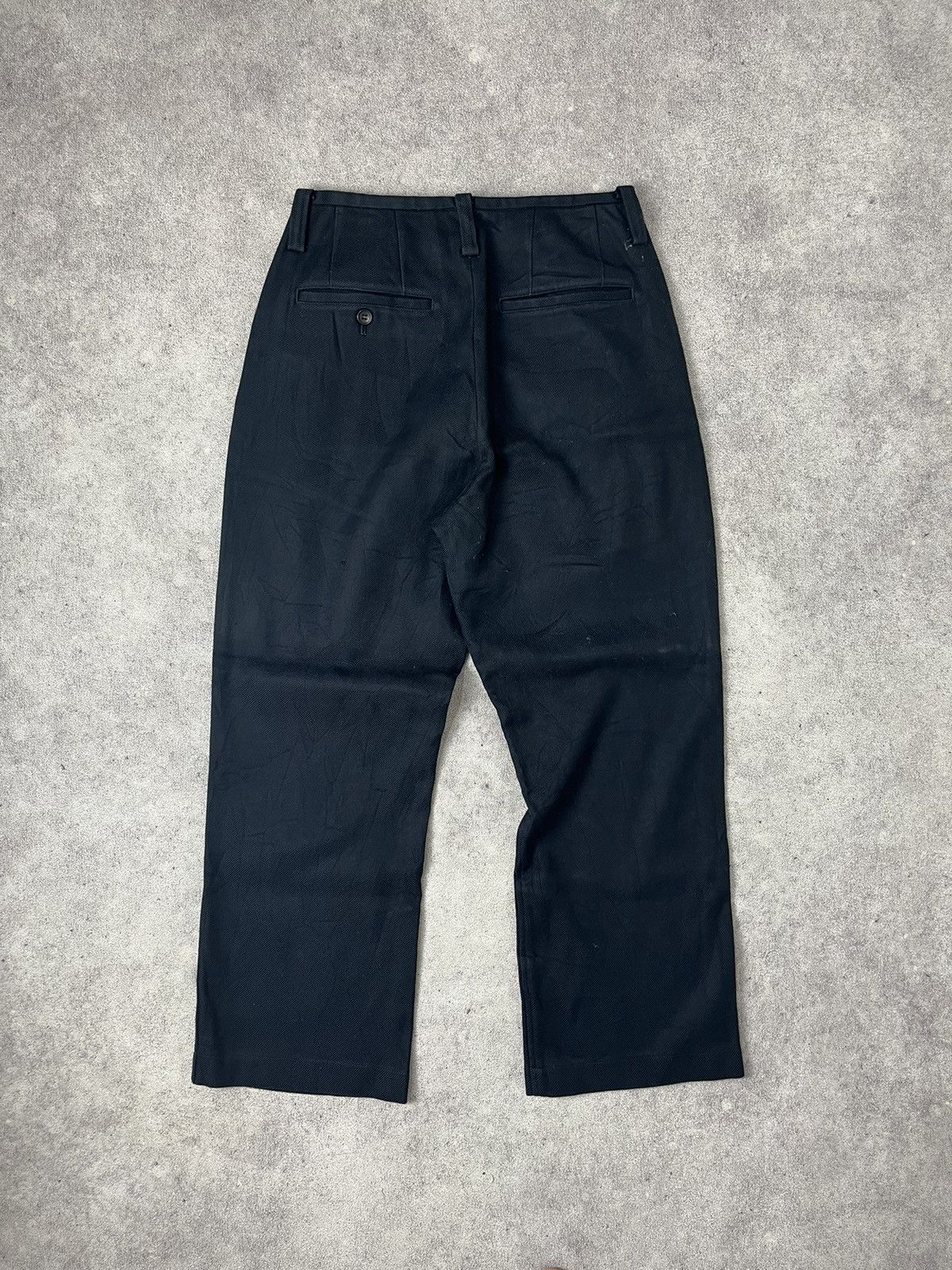 Hysteric Glamour × Issey Miyake × Japanese Brand Issey miyake trouser pants navy Size US 32 / EU 48 - 8 Thumbnail