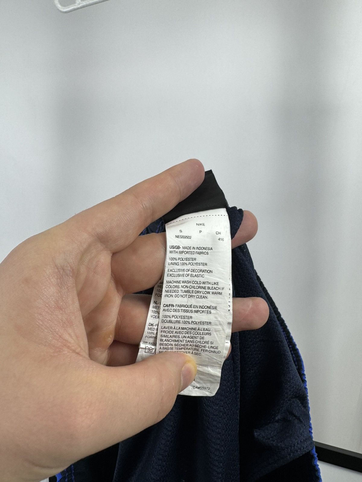 Nike Nike S size Blue Shorts Size US 30 / EU 46 - 6 Thumbnail