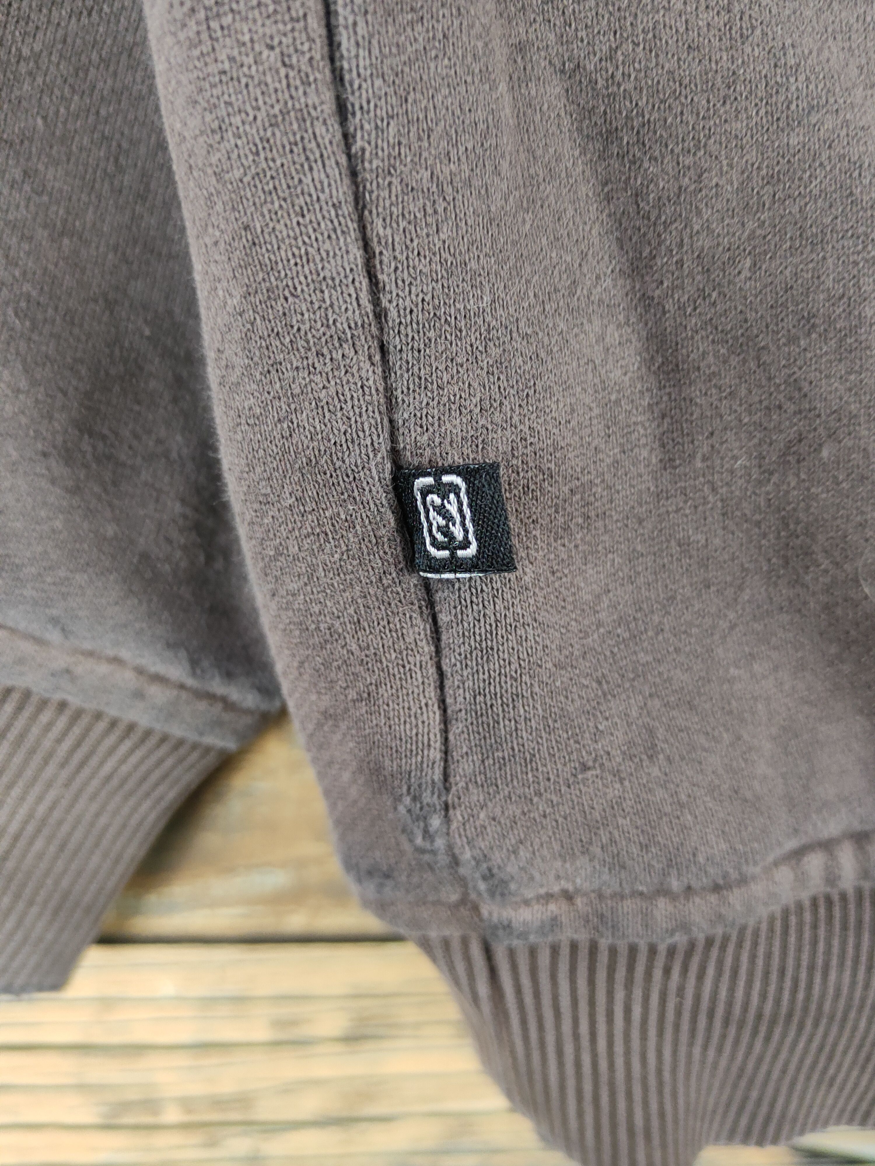 Billabong D Billabong baggie ripped Dark Gray Faded Sweatshirts #W1461 Size US M / EU 48-50 / 2 - 12 Thumbnail