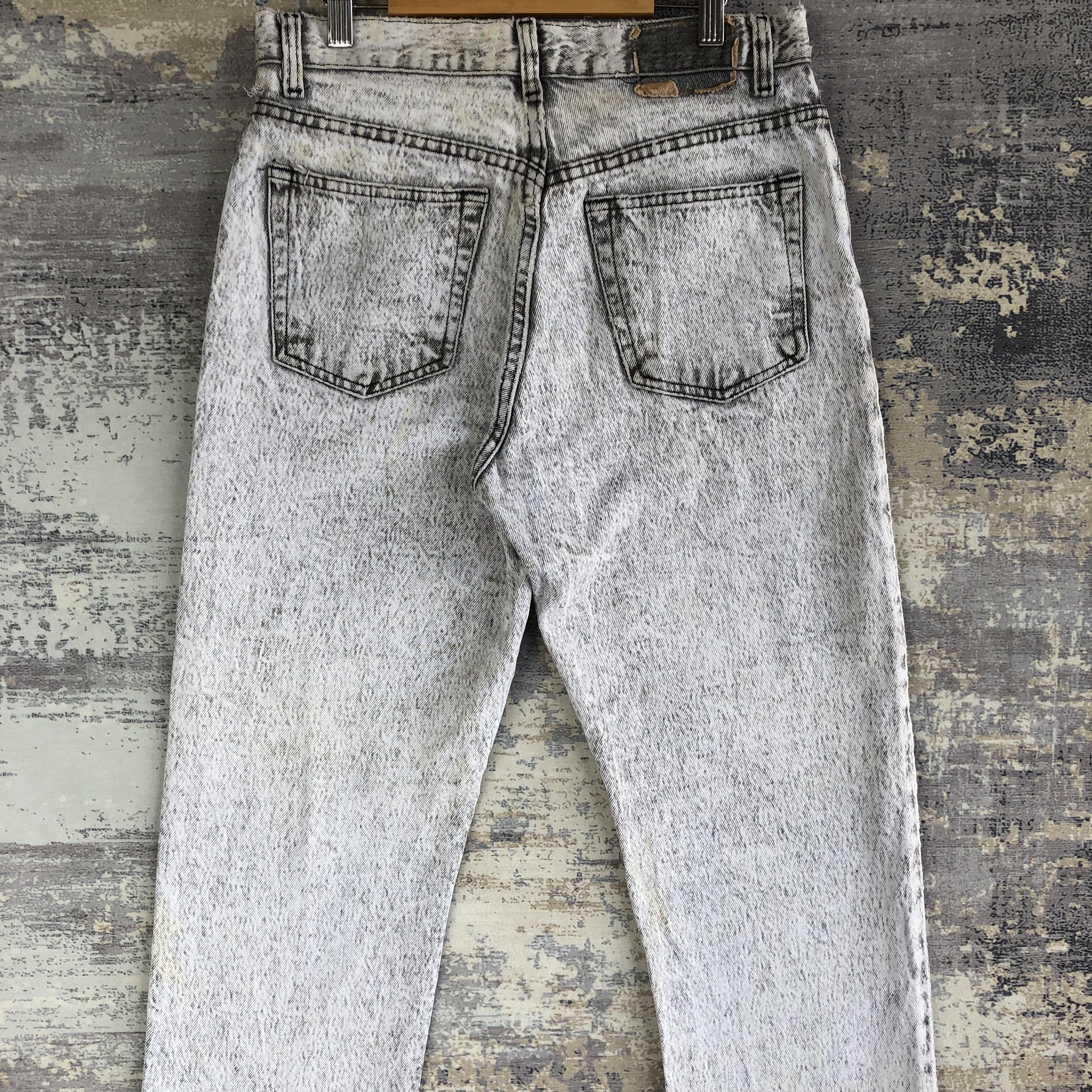 Levi's Vintage Levis 577 Acid Wash Jeans Levi's Skinny Denim Size 28" / US 6 / IT 42 - 4 Thumbnail