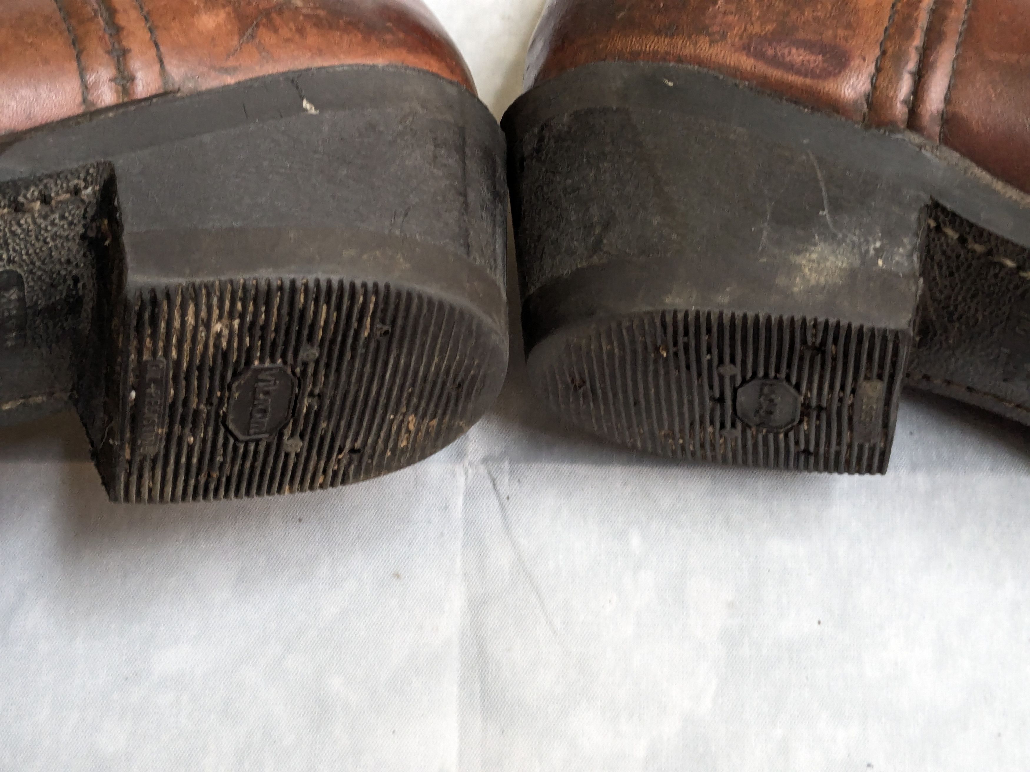 Chippewa Chippewa Cowboy Boots Brown Leather 9 EE Wide USA Size US 9 / EU 42 - 13 Thumbnail