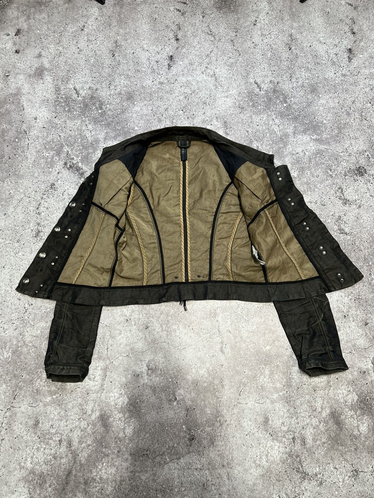 Hysteric Glamour 00s Napoleon Military Jacket Gothic YSL PPFM Balmain Vibe Size M / US 6-8 / IT 42-44 - 6 Thumbnail