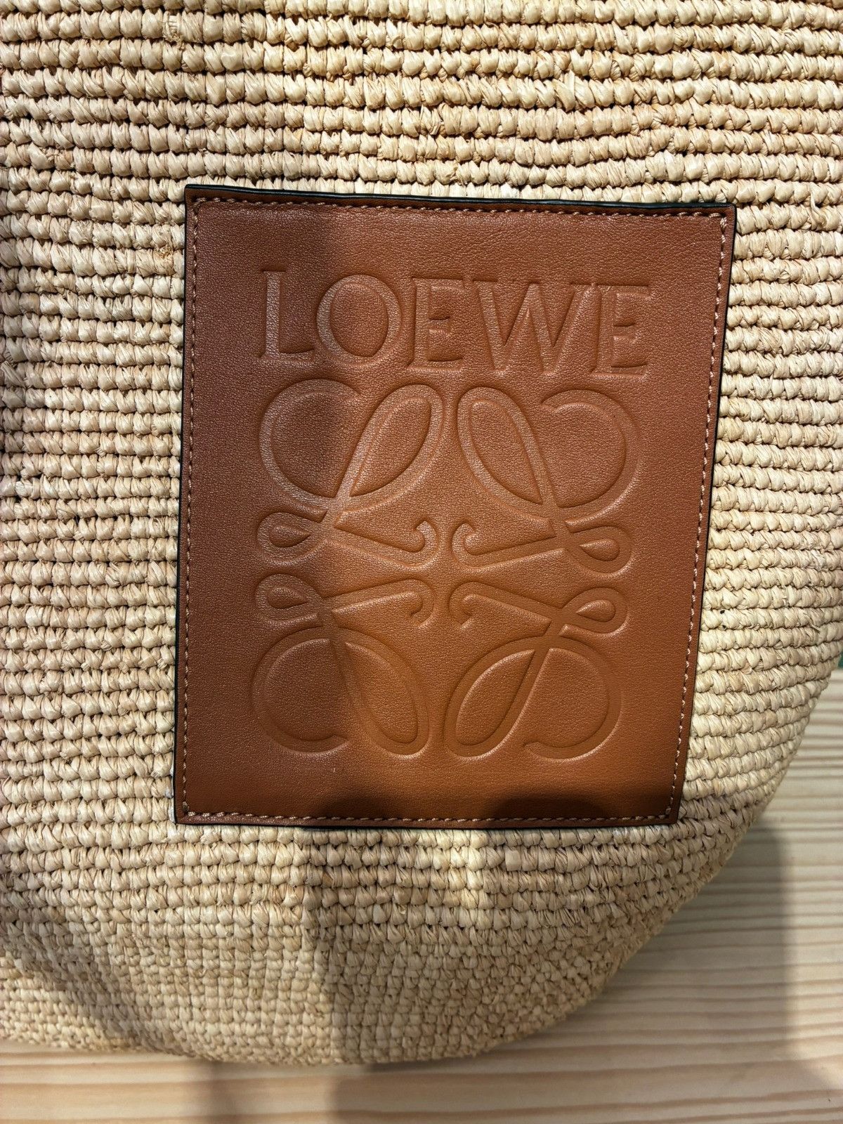 Loewe o1in1g0426 Size: OS / Slit Large Bag in Beige Size ONE SIZE - 5 Thumbnail