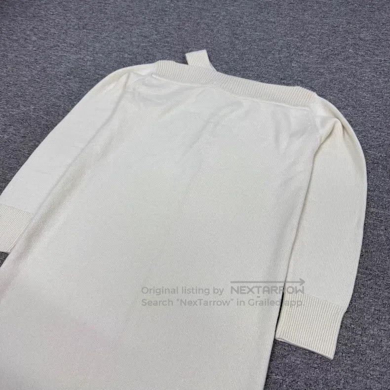 Hermes Hermes 24FW Asymmetric Cashmere Knit Dress with Off-Should Size XXS / US 00 / IT 34 - 6 Thumbnail