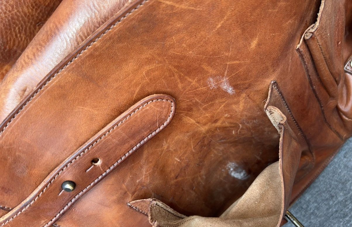 Handmade × Officine Creative Officine Creative Leather Briefcase Messenger (Much Worn) Size ONE SIZE - 8 Thumbnail