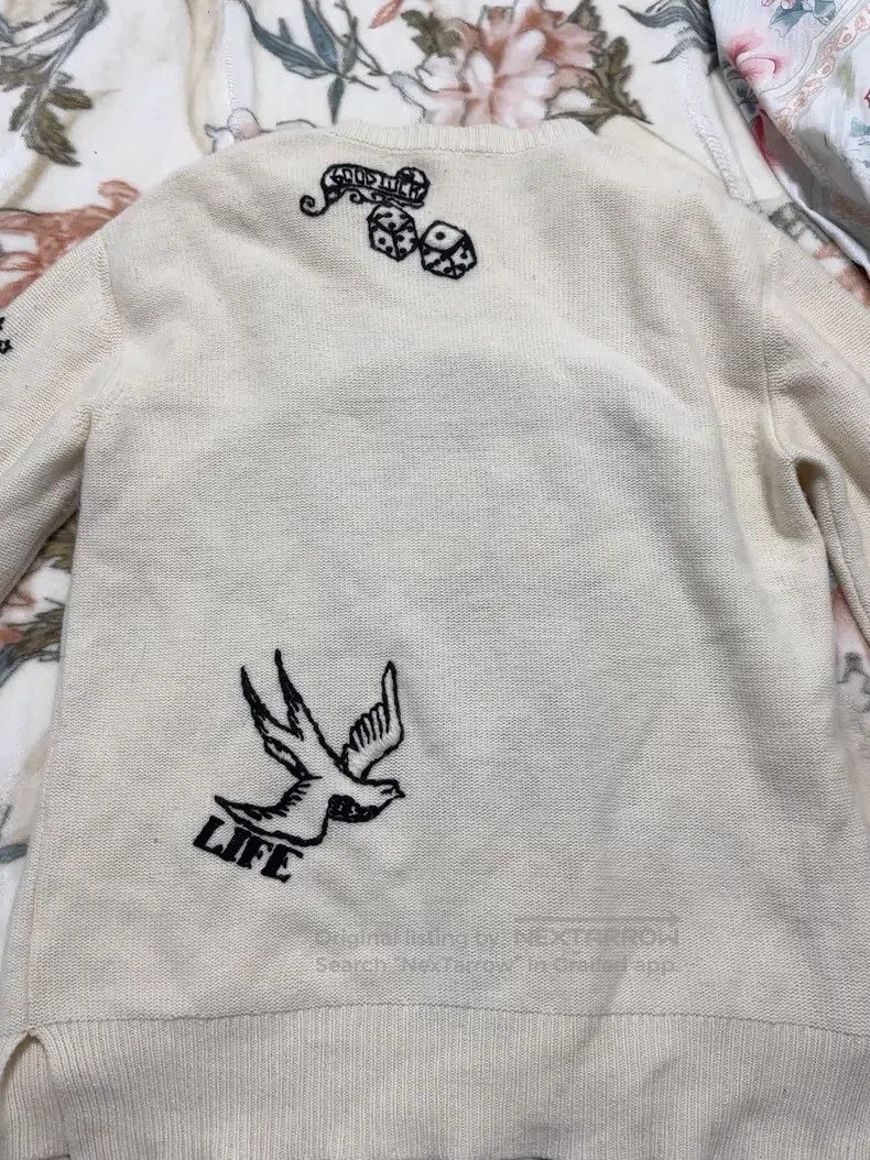 Valentino Valentino Embroidery style graffiti sweater Size XL / US 12-14 / IT 48-50 - 7 Thumbnail