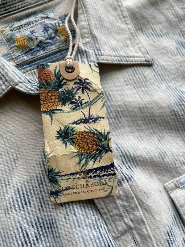 Scotch & Soda washed blue button up shirt scotch&soda Size US S / EU 44-46 / 1 - 2 Thumbnail