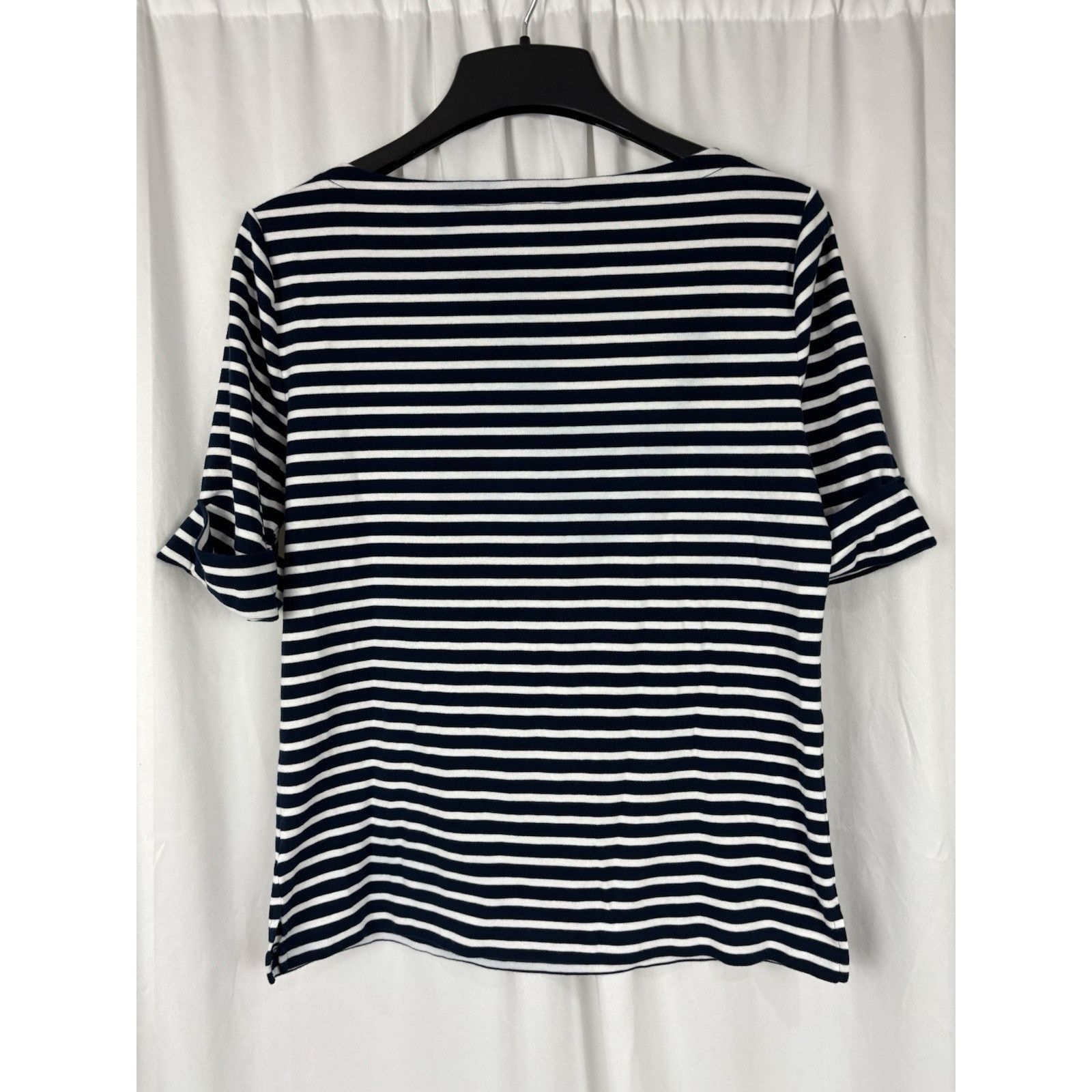 Lauren Ralph Lauren Lauren by Ralph Lauren Navy/White Striped Top T-Shirt Sz XL Size XL / US 12-14 / IT 48-50 - 2 Thumbnail