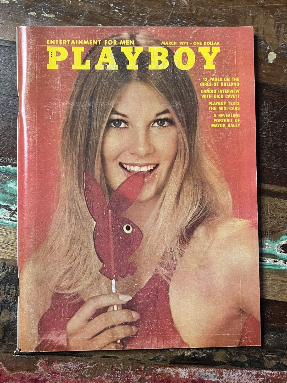 Vintage Playboy Magazine - March 1971 Issue - Entertainment For Men Size ONE SIZE - 1 Thumbnail