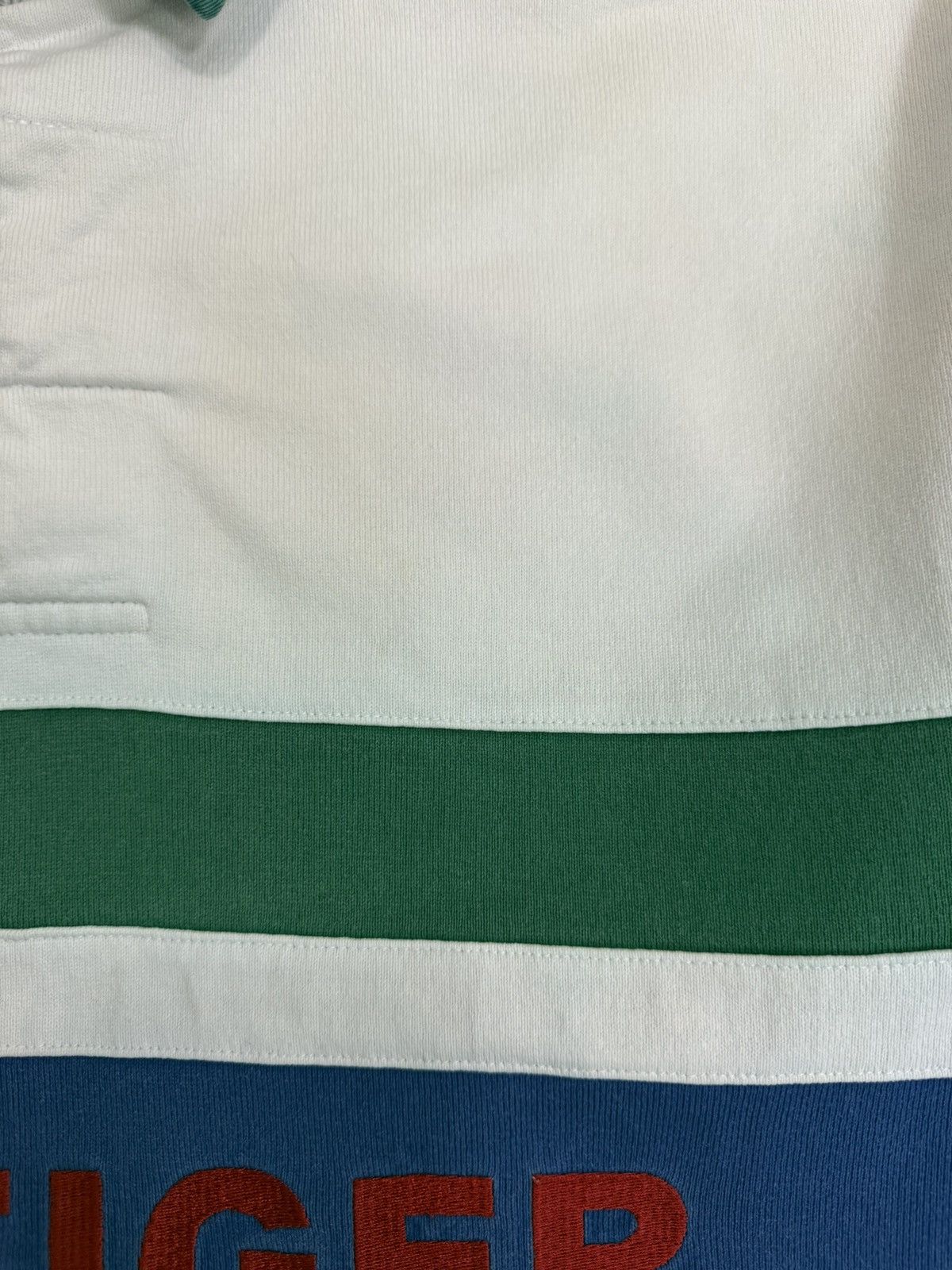 Tommy Hilfiger Vintage Tommy Hilfiger Rugby Shirt Spell Out 90s Size US M / EU 48-50 / 2 - 8 Thumbnail