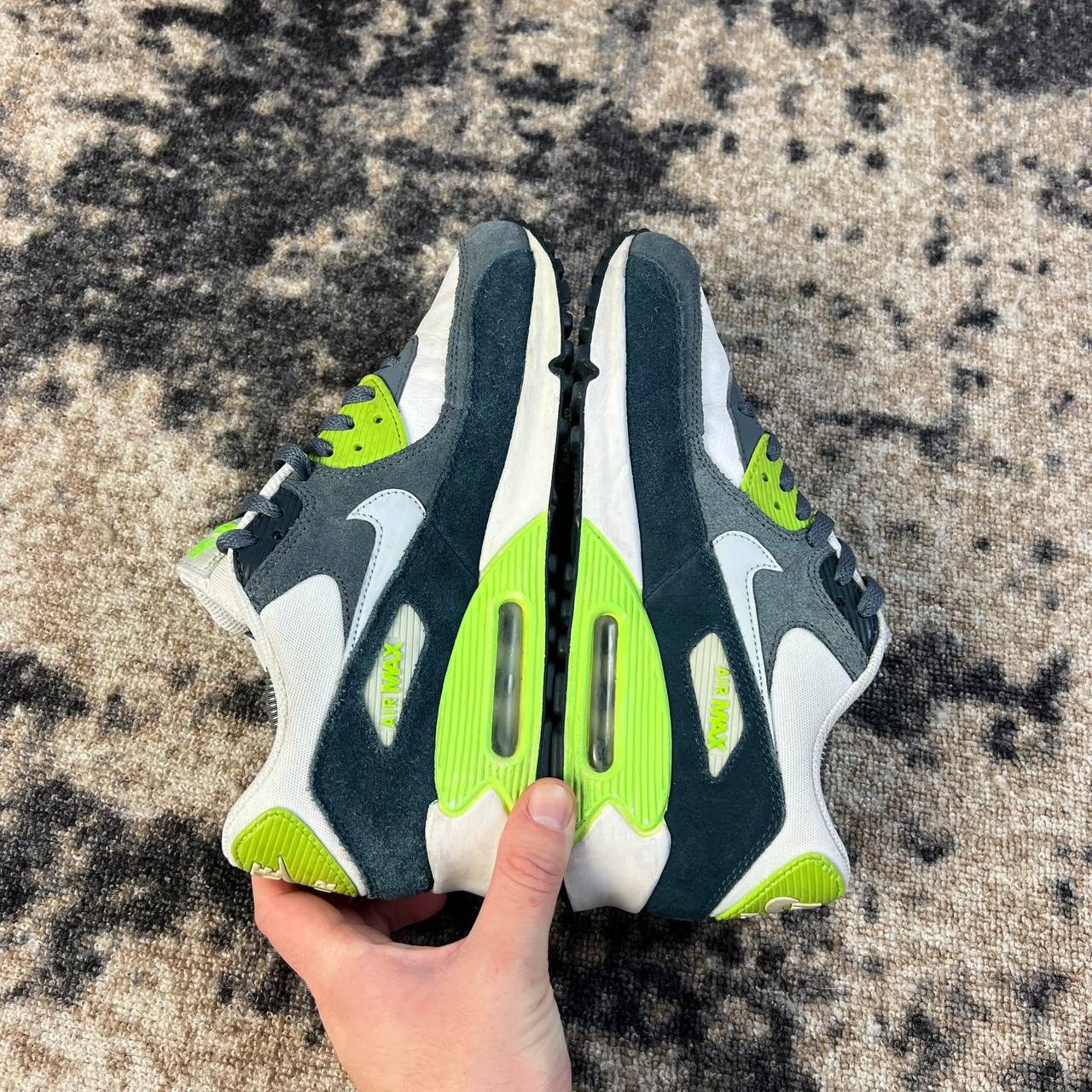 Nike Nike Air Max 90 Vintage Low-Top Sneakers Streetwear Style Size US 7 / EU 40 - 4 Thumbnail