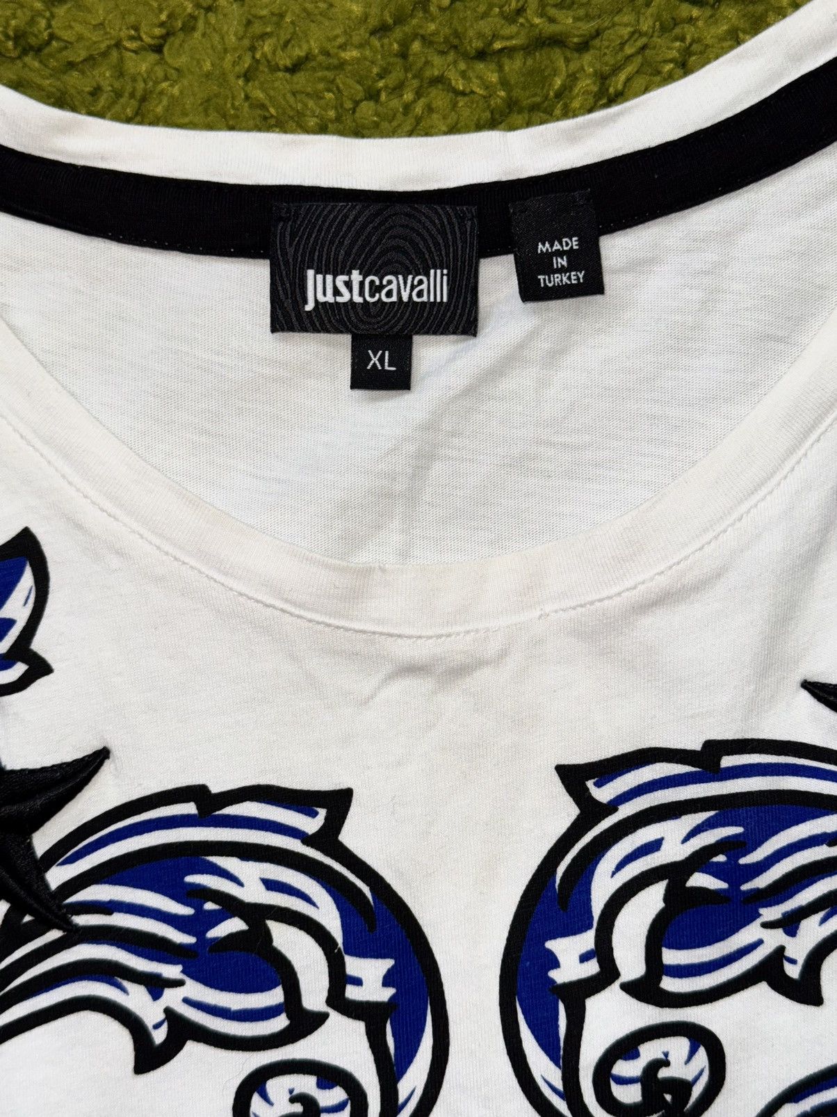 Designer × Just Cavalli × Roberto Cavalli Just Cavalli Italian iconic graphic t-shirt Size US XL / EU 56 / 4 - 4 Thumbnail