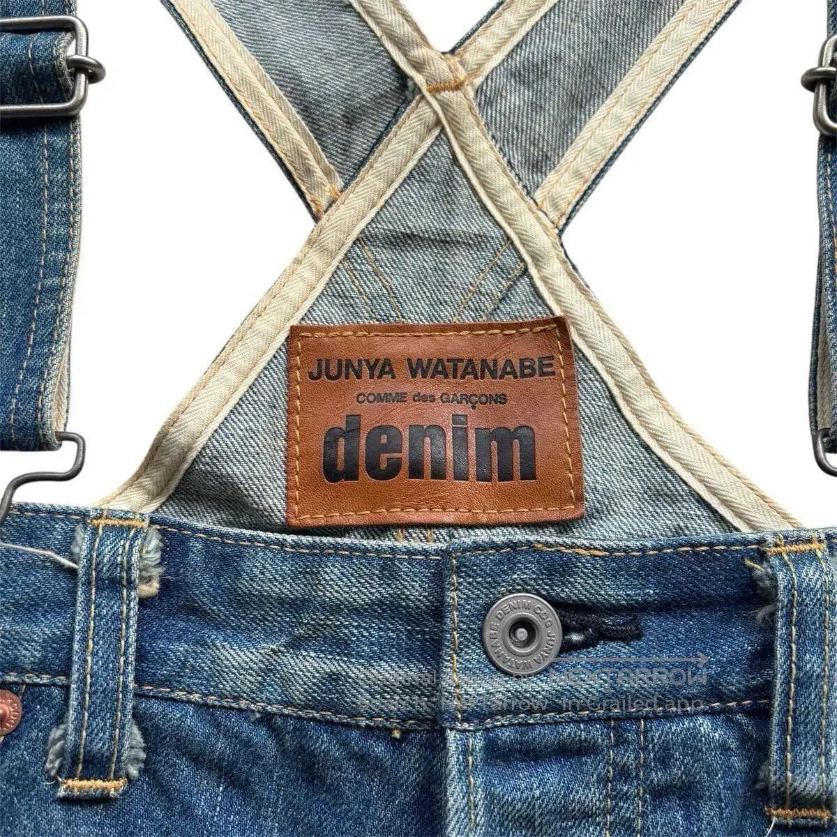 Junya Watanabe junya watanabe denim strapless dress. Size US 26 / EU 42 - 3 Thumbnail