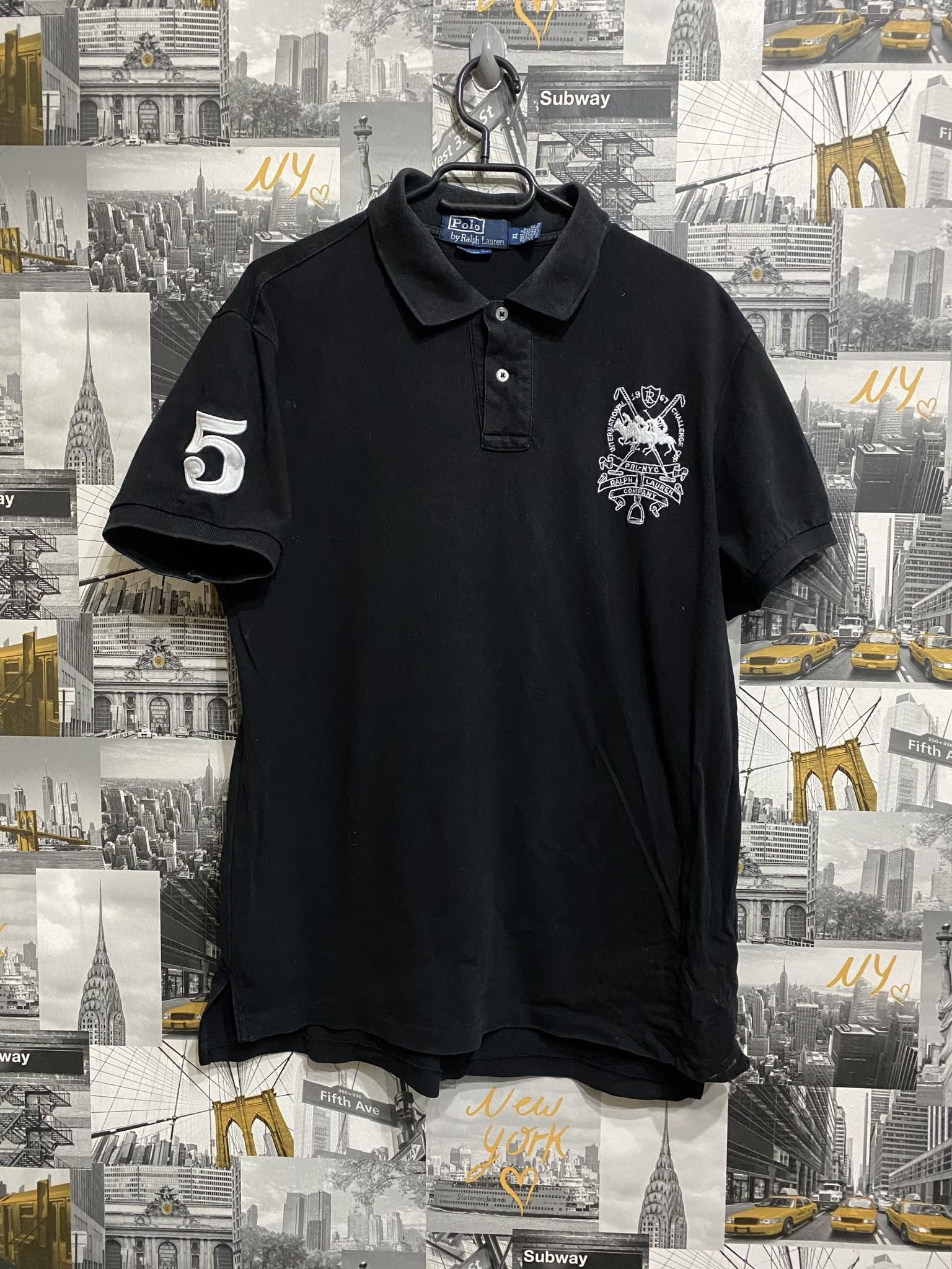 Vintage Polo ralph lauren rugby shirt 90's