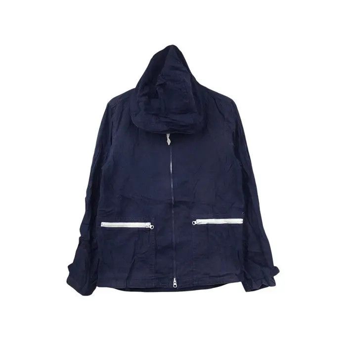 SHIPS Vtg SHIPS JET BLUE Japanese Denim Pure Indigo Hoodie Jacket Size US M / EU 48-50 / 2 - 1 Thumbnail