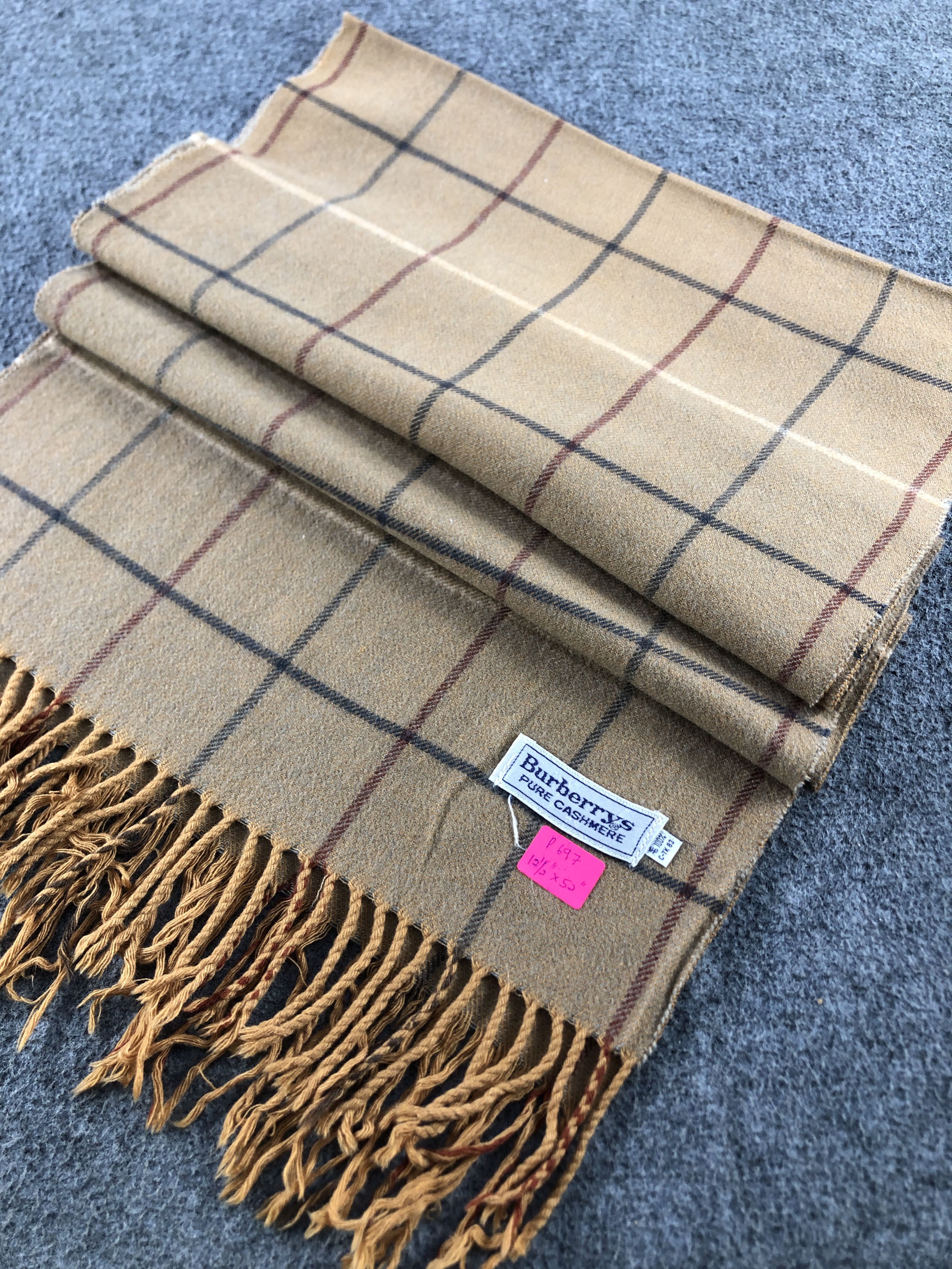 Burberry Burberry Scarf / Muffler / Neckwear P697 Size ONE SIZE - 3 Thumbnail