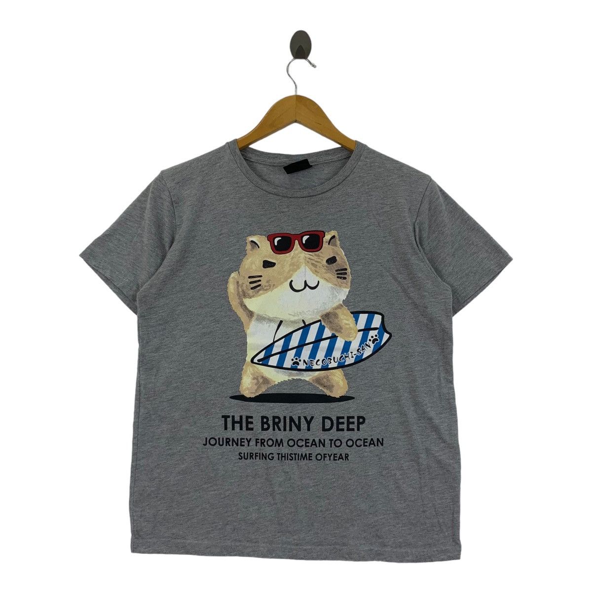 Vintage Vintage NECOBUCHI SAN LINE Character Tee Shirt Top Briny Size M / US 6-8 / IT 42-44 - 1 Thumbnail