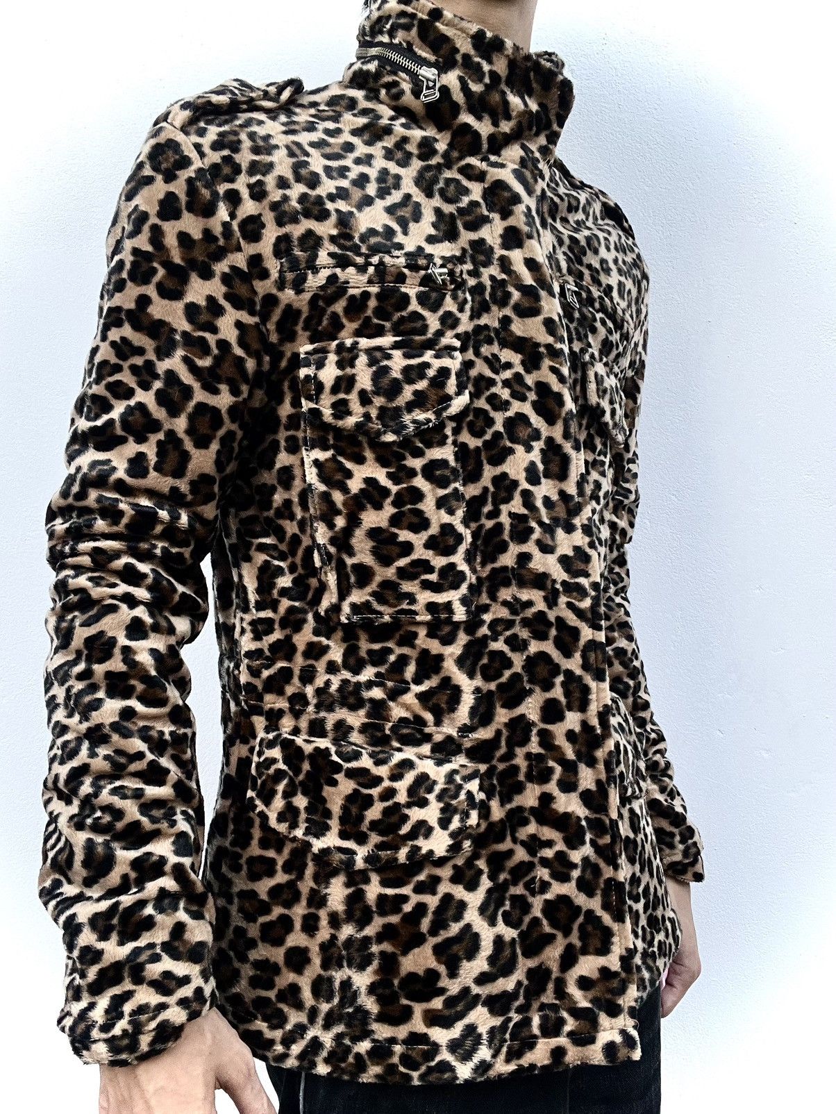 Attachment 2000s Attachment Avant-Garde Leopard Jacket Size US L / EU 52-54 / 3 - 1 Thumbnail