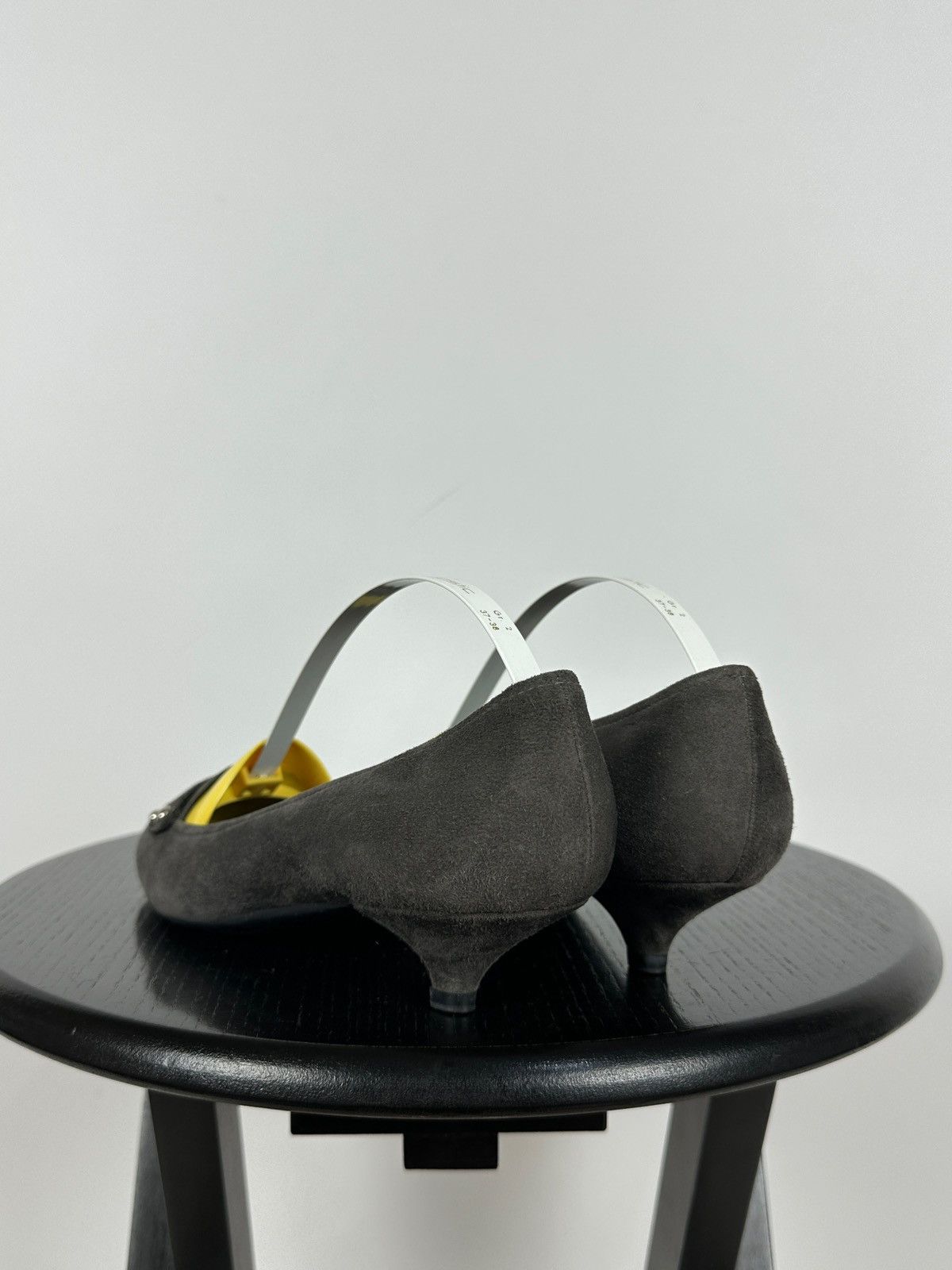 Prada Prada Gray Suede Loafers Moccasins Slip-On Shoes Size US 6.5 / IT 36.5 - 5 Thumbnail