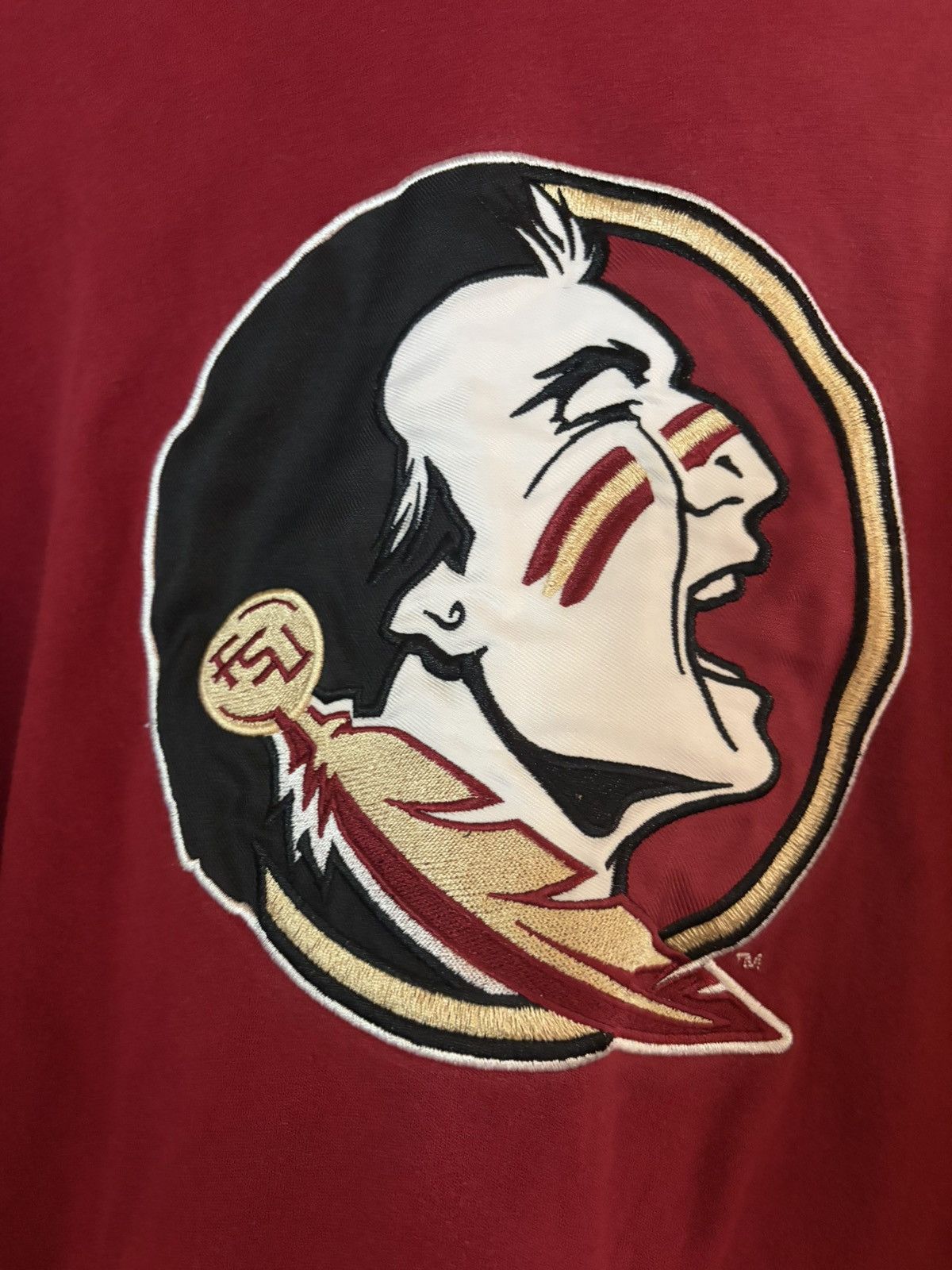 Vintage Vintage Florida State University Graphic FSU Hoodie Size US L / EU 52-54 / 3 - 3 Thumbnail