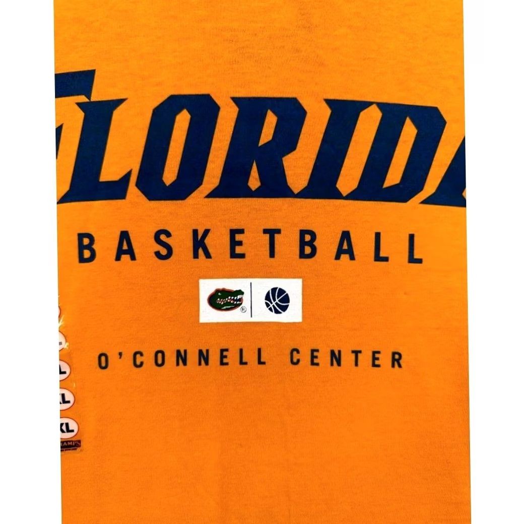 Vintage Champs T-Shirt Orange Florida Basketball Connell Center Tee Mens XL Adult NEW Size US XL / EU 56 / 4 - 3 Thumbnail