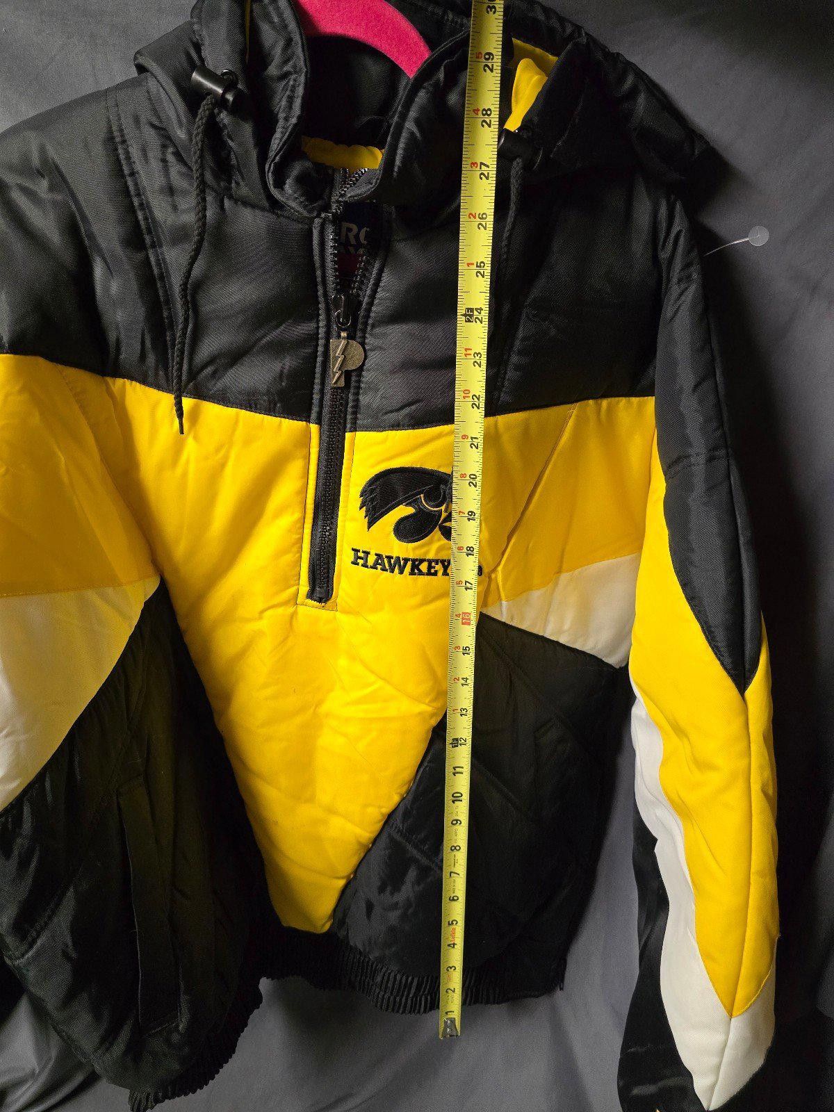 Pro Player VTG - Iowa Hawkeyes - Pro Player Pullover Jacket/Coat Large Size US L / EU 52-54 / 3 - 9 Thumbnail