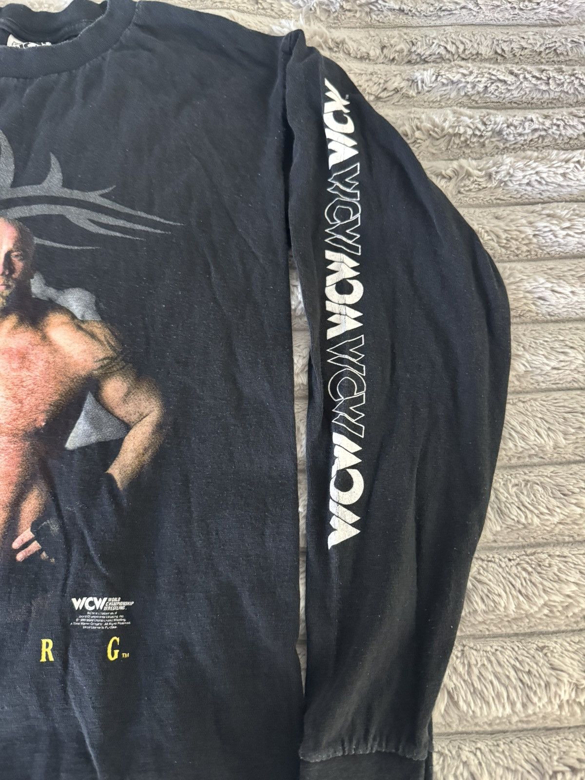 WCW/nWo 90s WCW goldberg who’s next authentic wrestling t sweatshirt Size US M / EU 48-50 / 2 - 7 Thumbnail