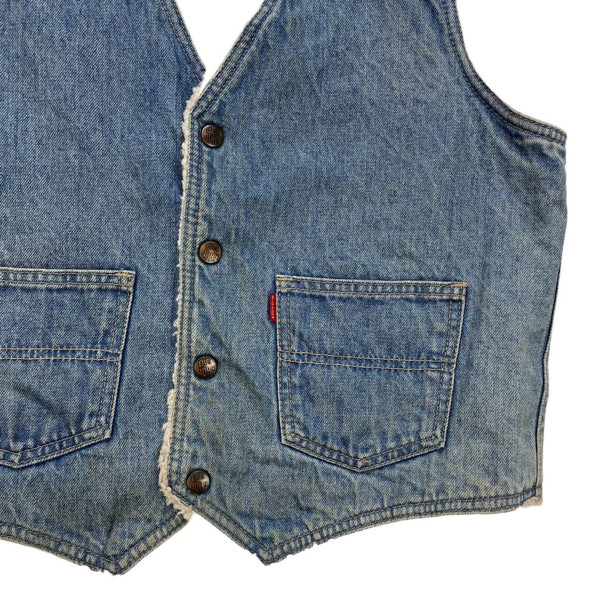 Big John × Vintage Vintage Big John Vest Denim Jacket Size US M / EU 48-50 / 2 - 3 Thumbnail