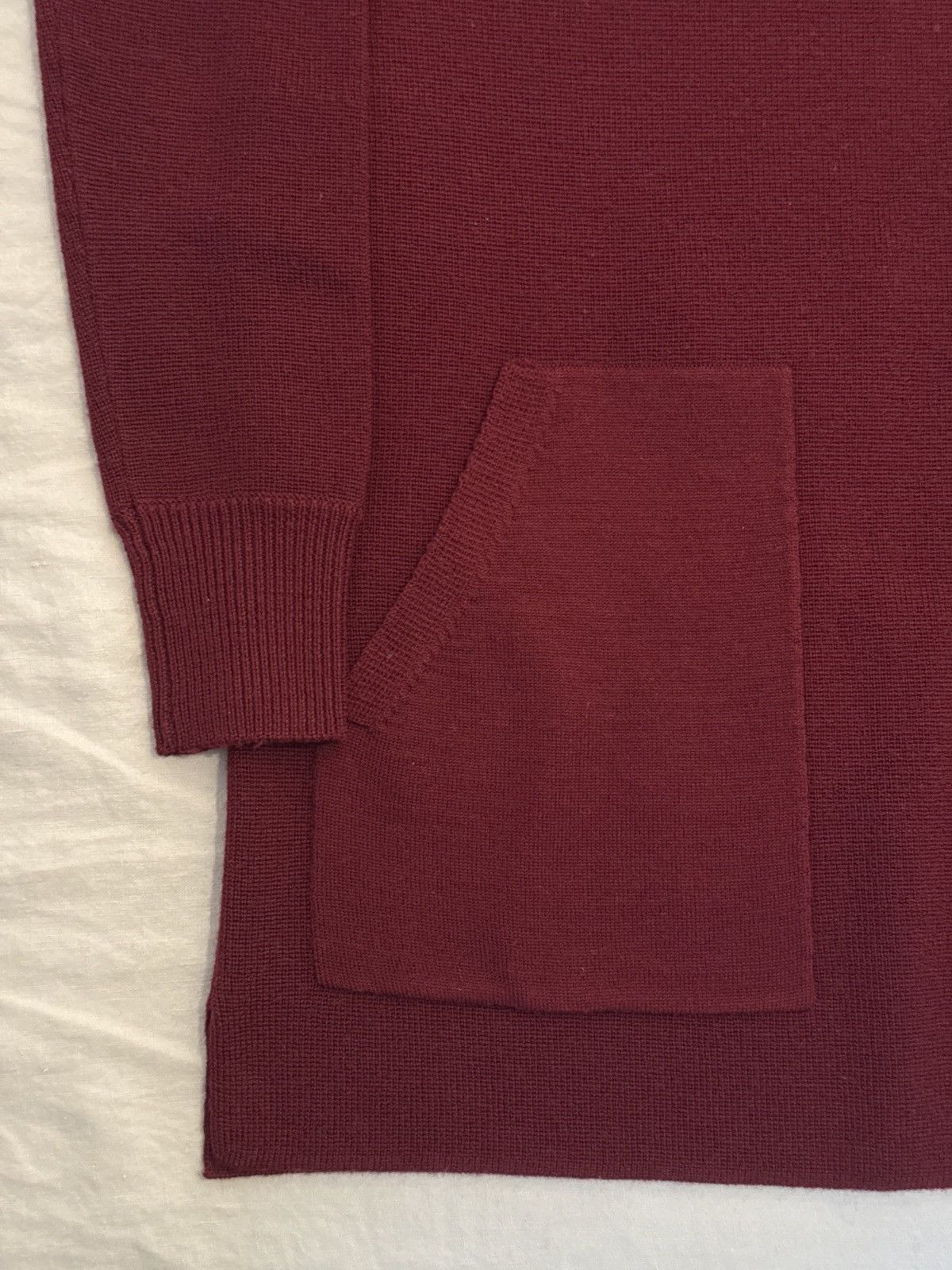 J.Crew J.Crew Burgundy Sweater Size XXS / US 00 / IT 34 - 3 Thumbnail
