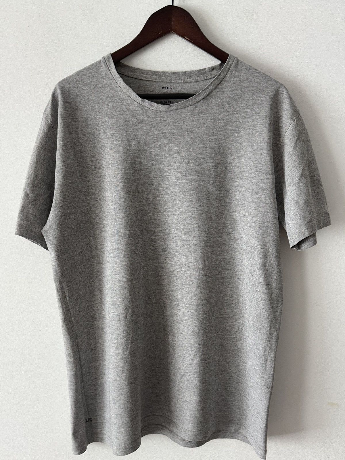 Japanese Brand 🔥🔥 WTAPS Grey Cotton T-Shirt Size US L / EU 52-54 / 3 - 1 Thumbnail