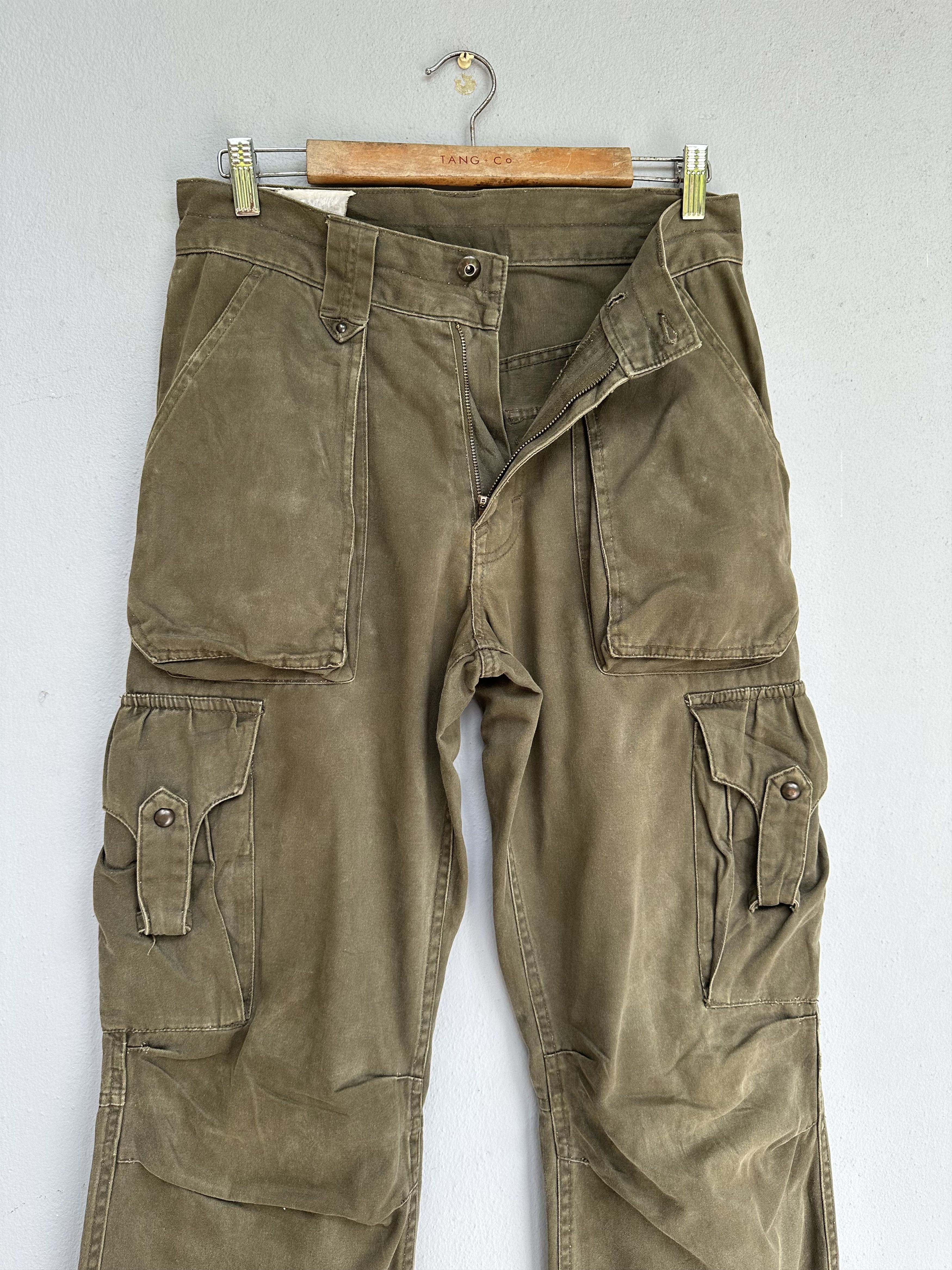 Japanese Brand Vintage DPS Prisoner Used Cargo Military Trousers Pants Size US 30 / EU 46 - 4 Thumbnail