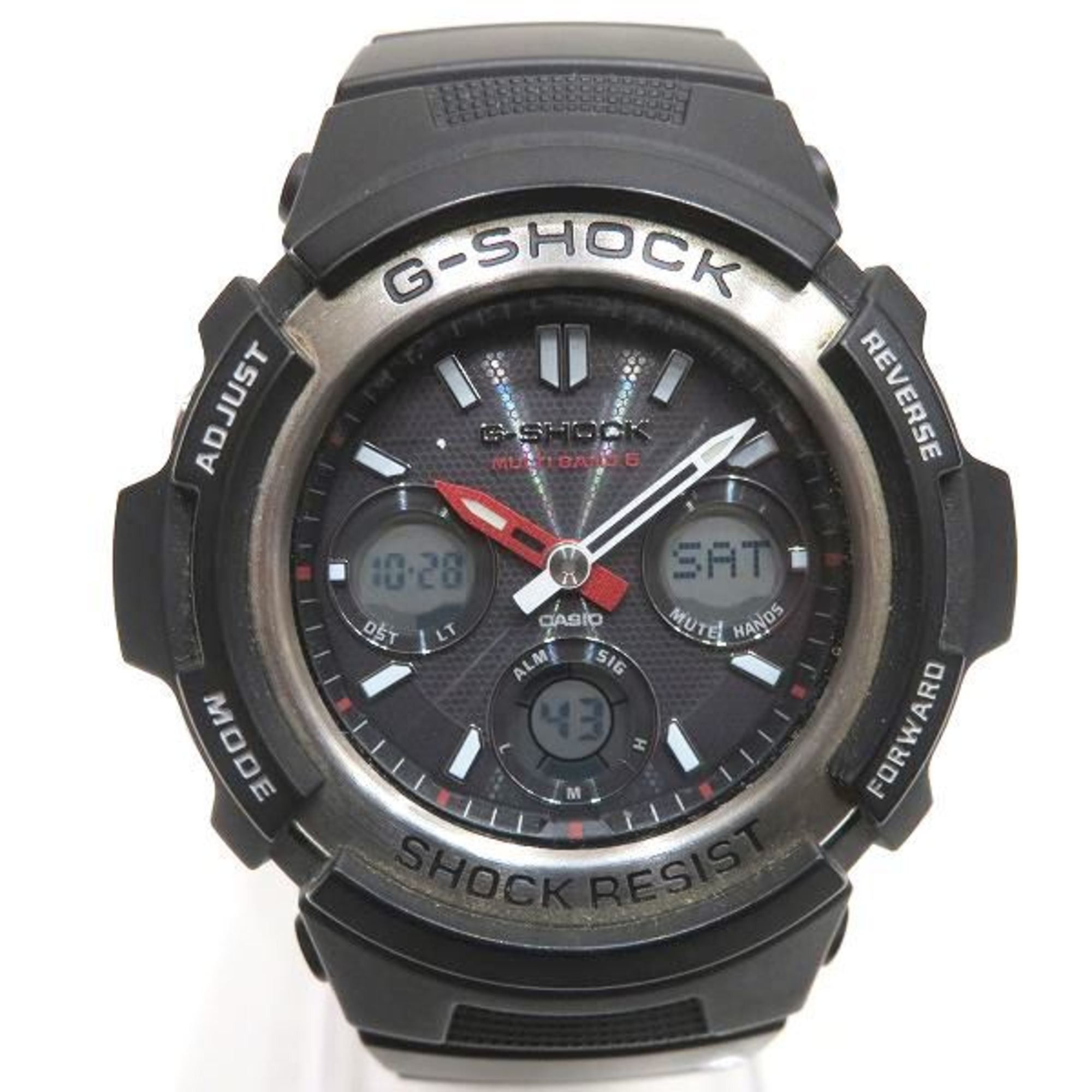 image of Casio G-Shock Awg-M100-1Ajf Solar Watch Men's in Black