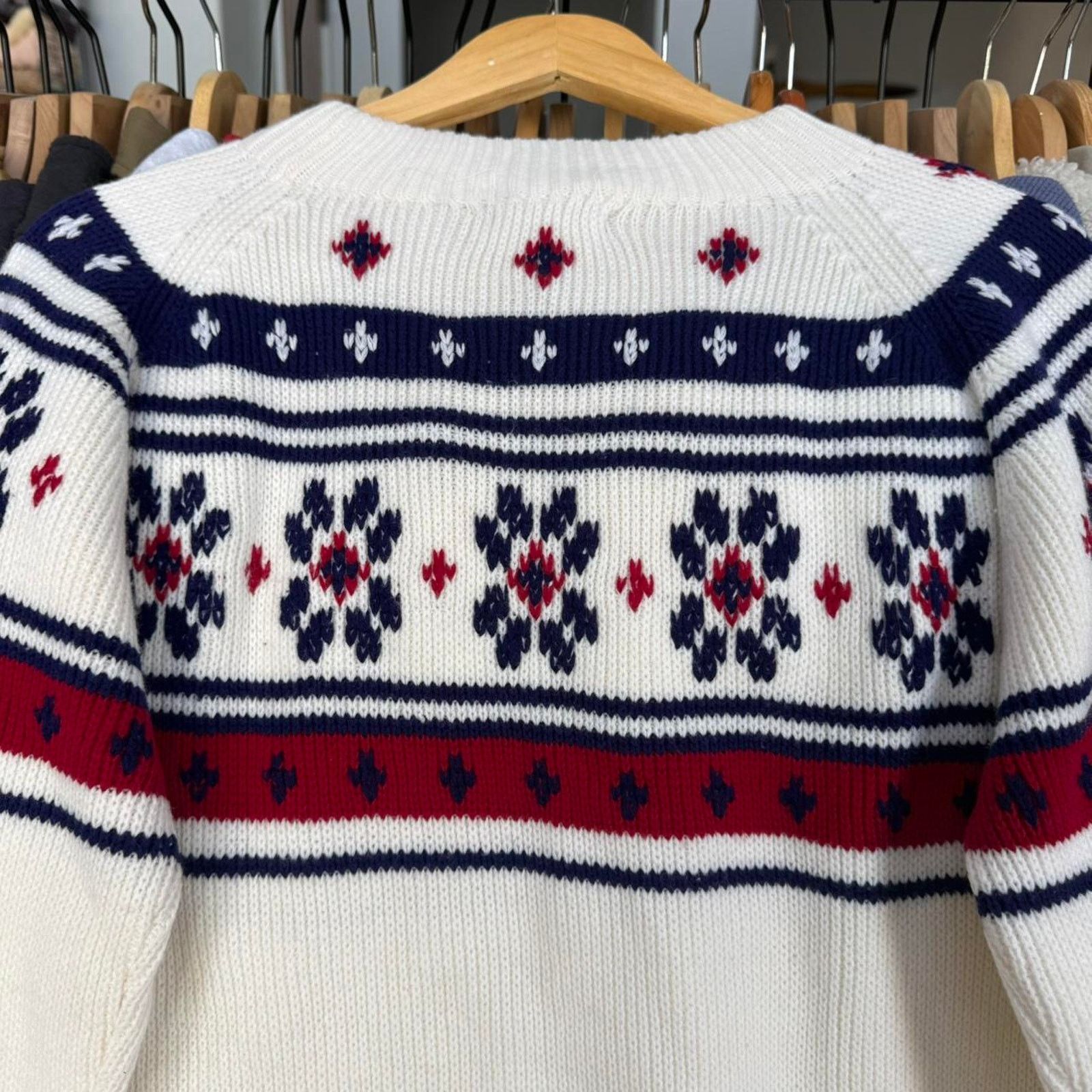 JCPenney Vintage 50s or 60s JC Penny Womens Knit Sweater Size M / US 6-8 / IT 42-44 - 7 Thumbnail
