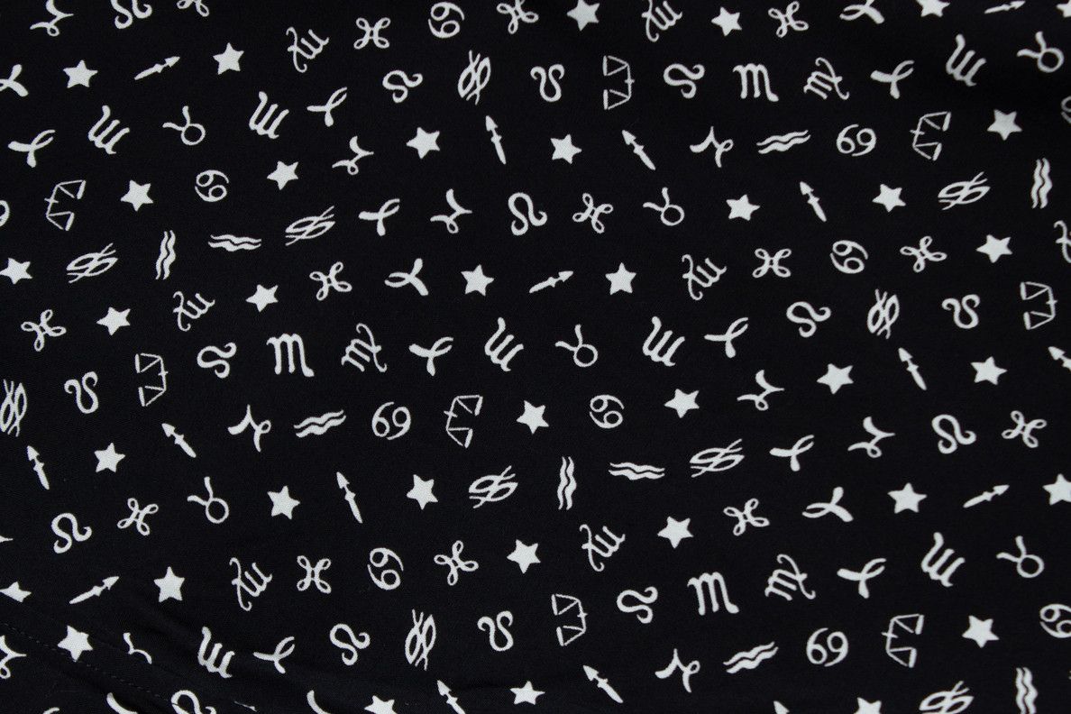 Saint Laurent Paris Saint Laurent, Constellation shirt in black and white Size US S / EU 44-46 / 1 - 7 Thumbnail